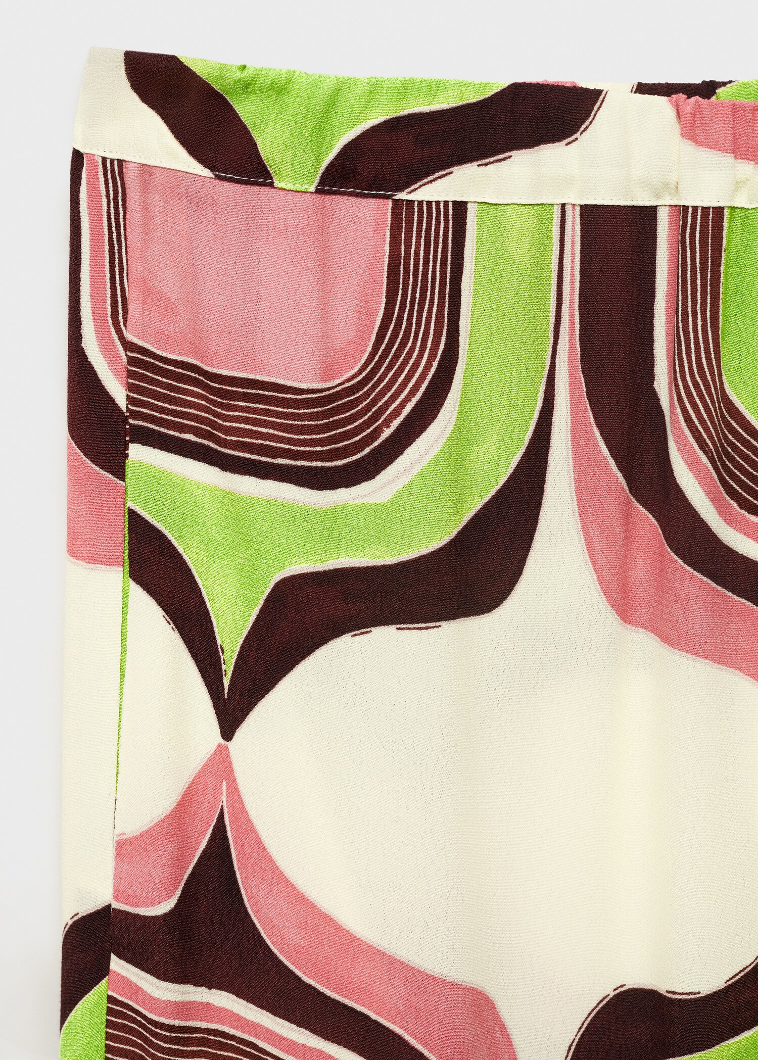 Geometric print trousers - Details of the article 8
