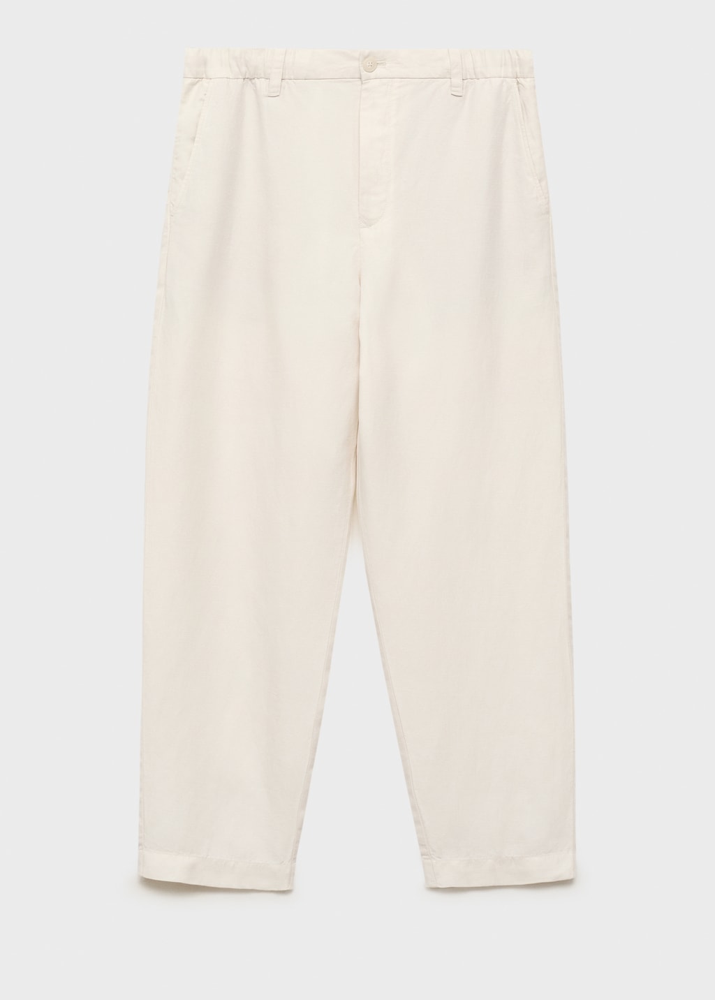 LIDNM MELANGE CHECK STRAIGHT SLACKS サイズS Belted Relaxed Pants in Asphalt – SVRN