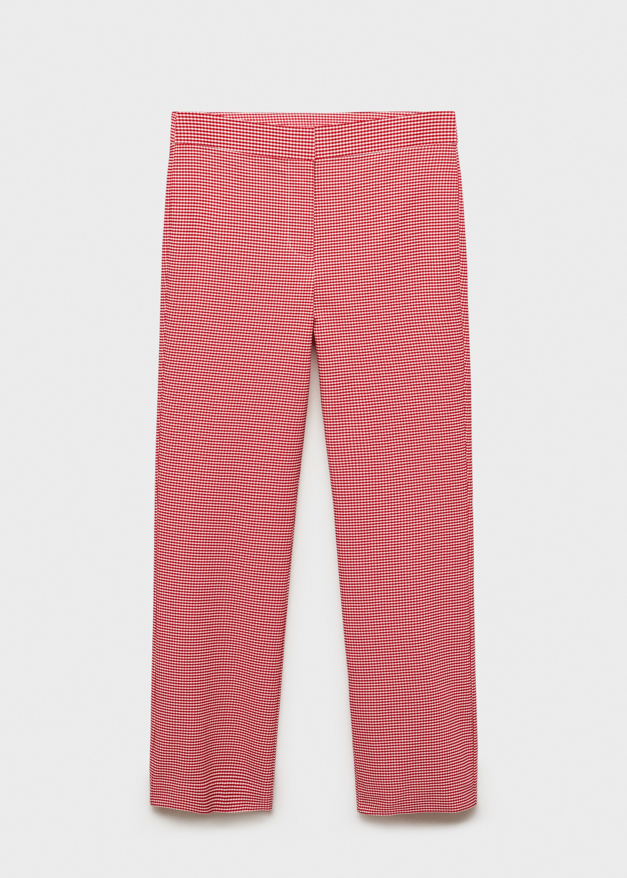Pantalón cuadro vichy crop - Artículo sin modelo