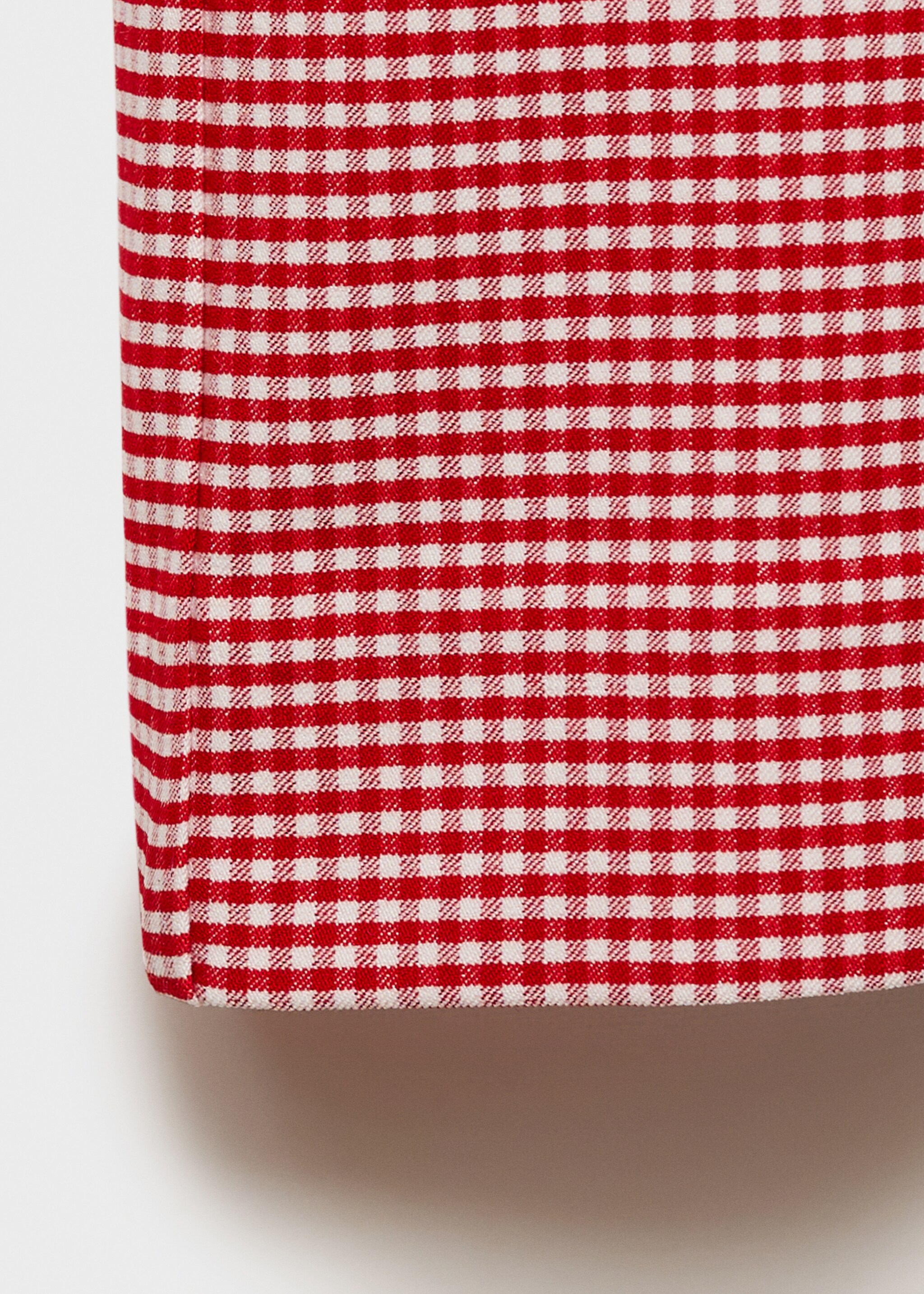Pantalón cuadro vichy crop - Detalle del artículo 0