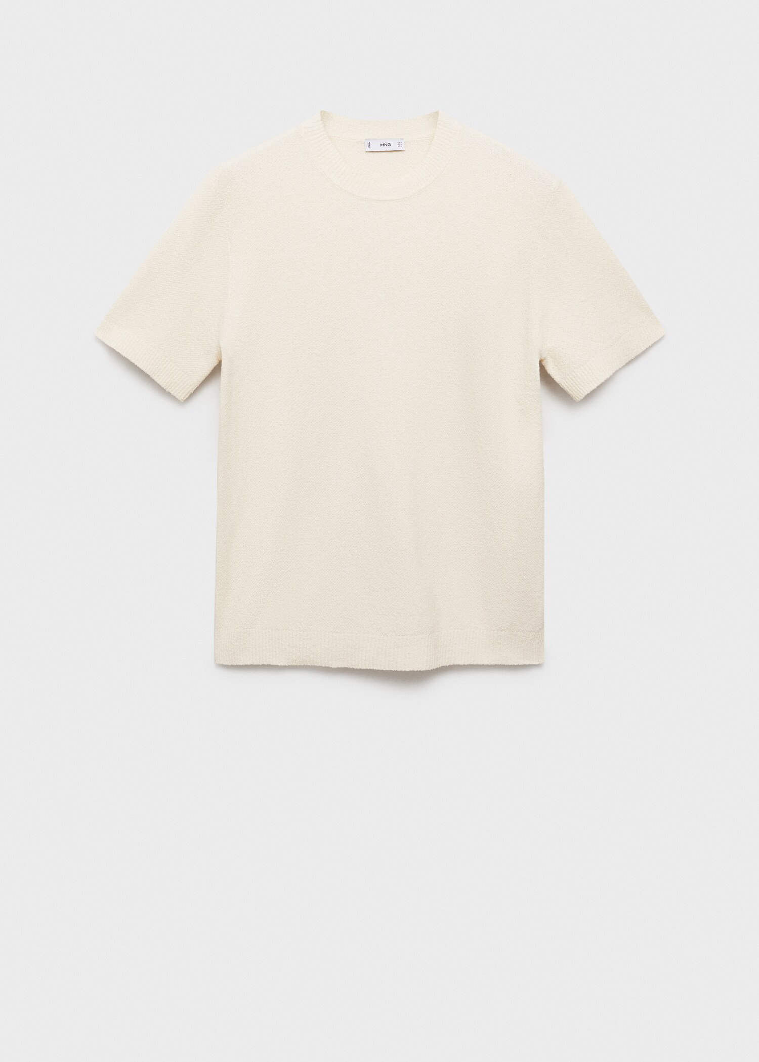 Camiseta punto fino algodón - Artículo sin modelo
