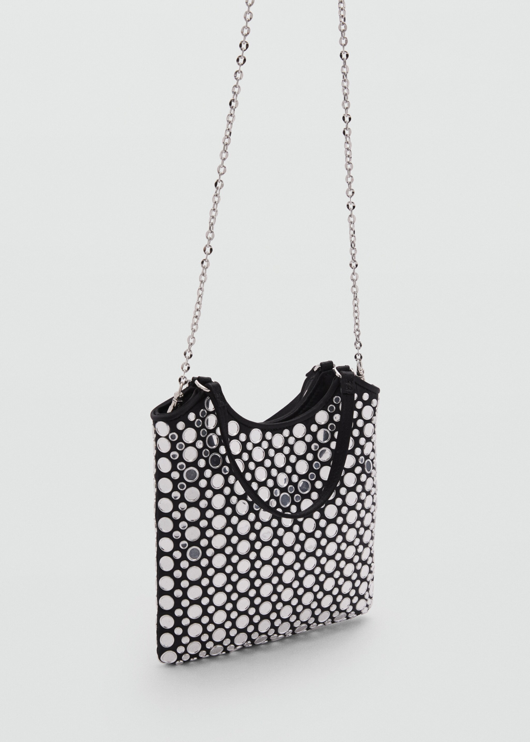 Mini bag with mirror detail - Medium plane