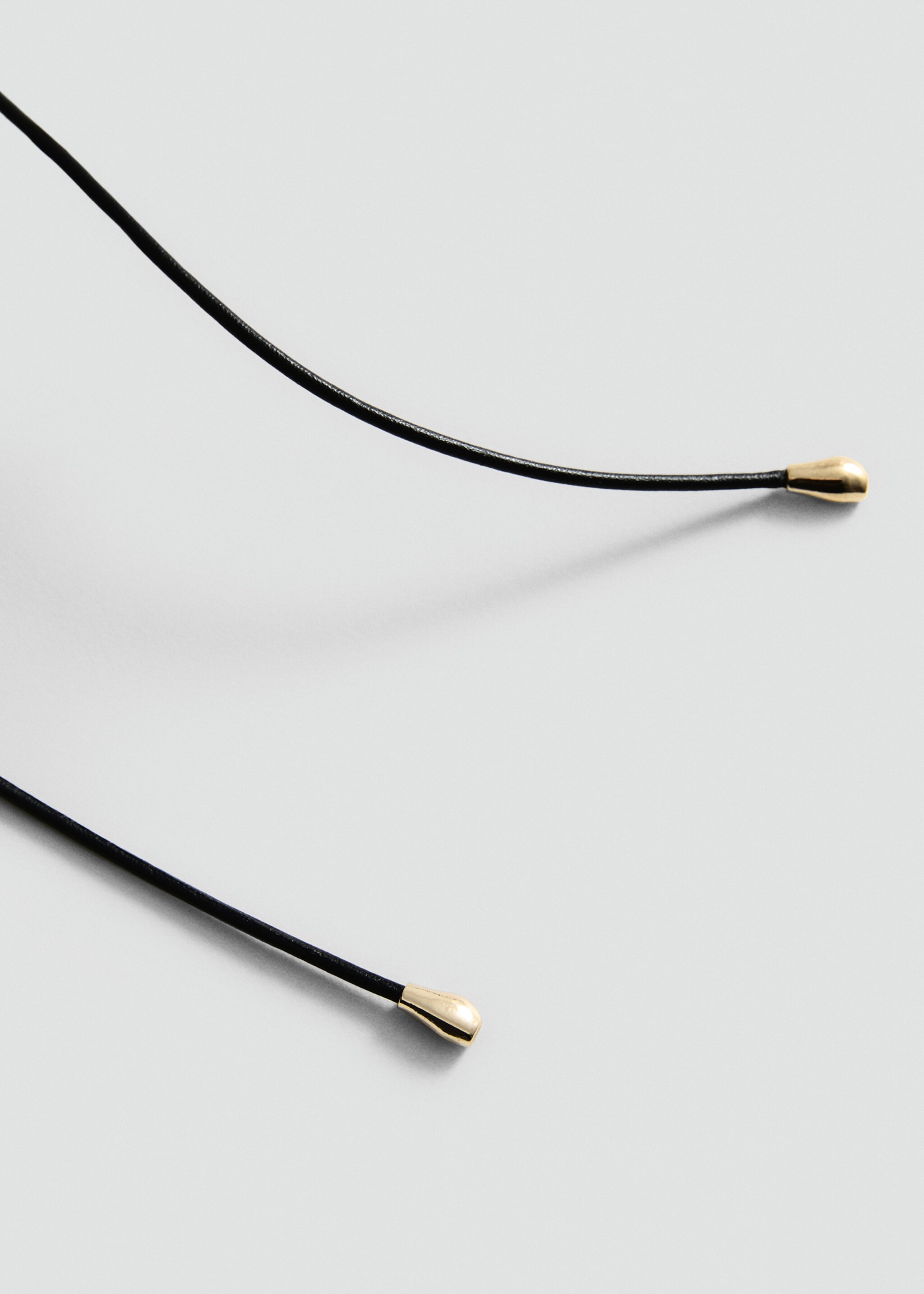 Choker cordón detalle plumas - Detalle del artículo 1