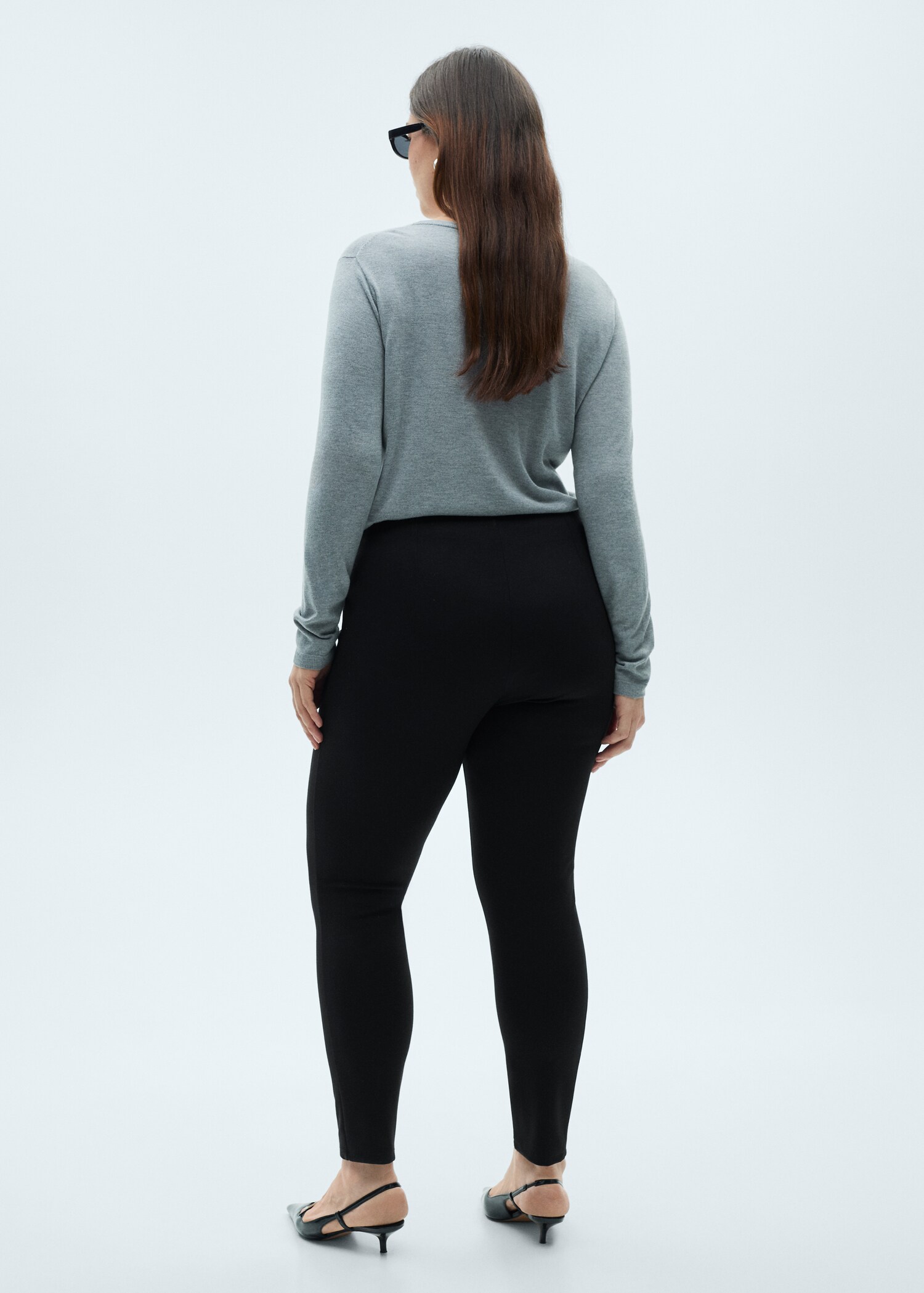 Leggings skinny tiro medio - Detalle del artículo 5
