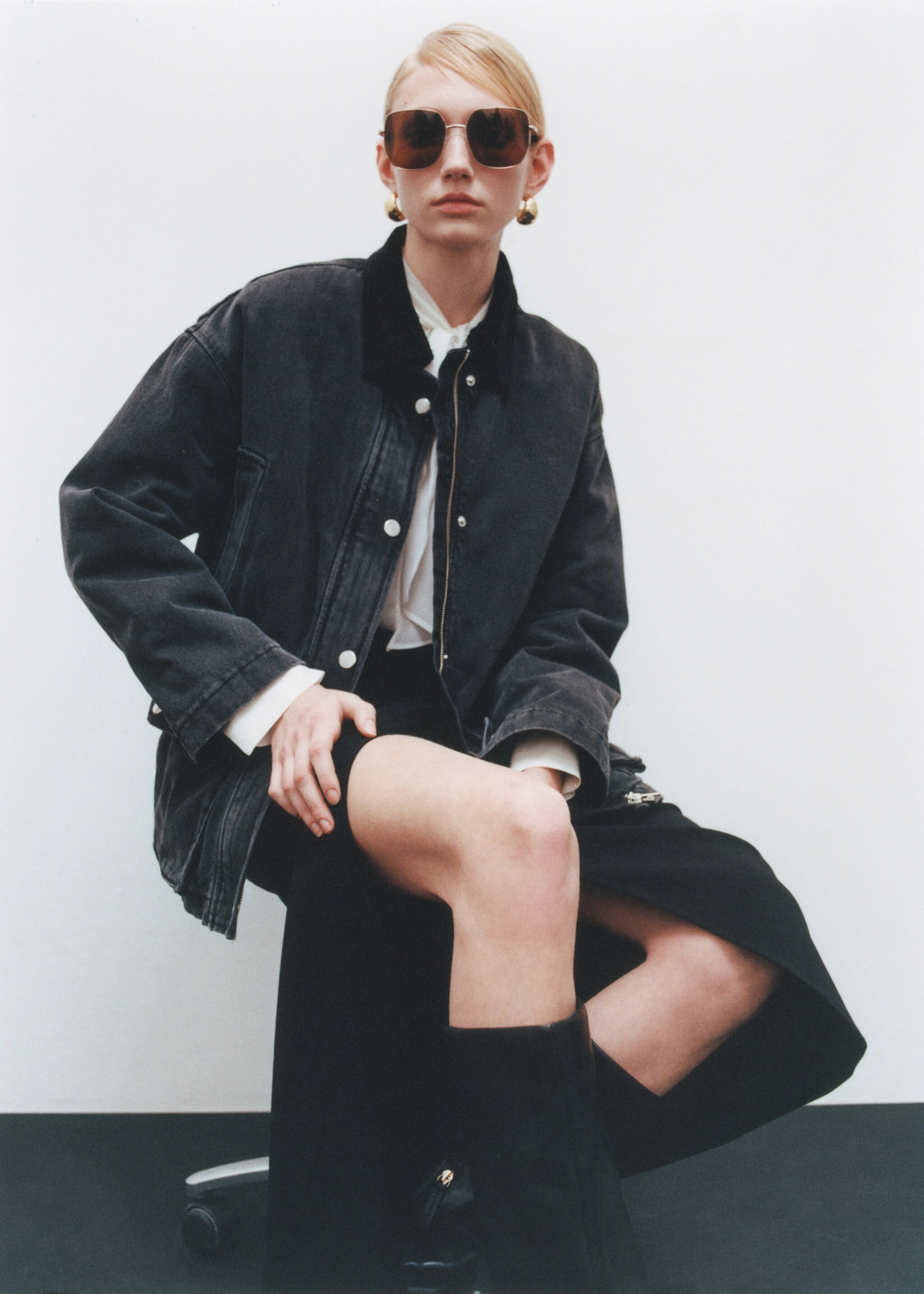 Jacket with corduroy collar pockets - Деталь изделия 6