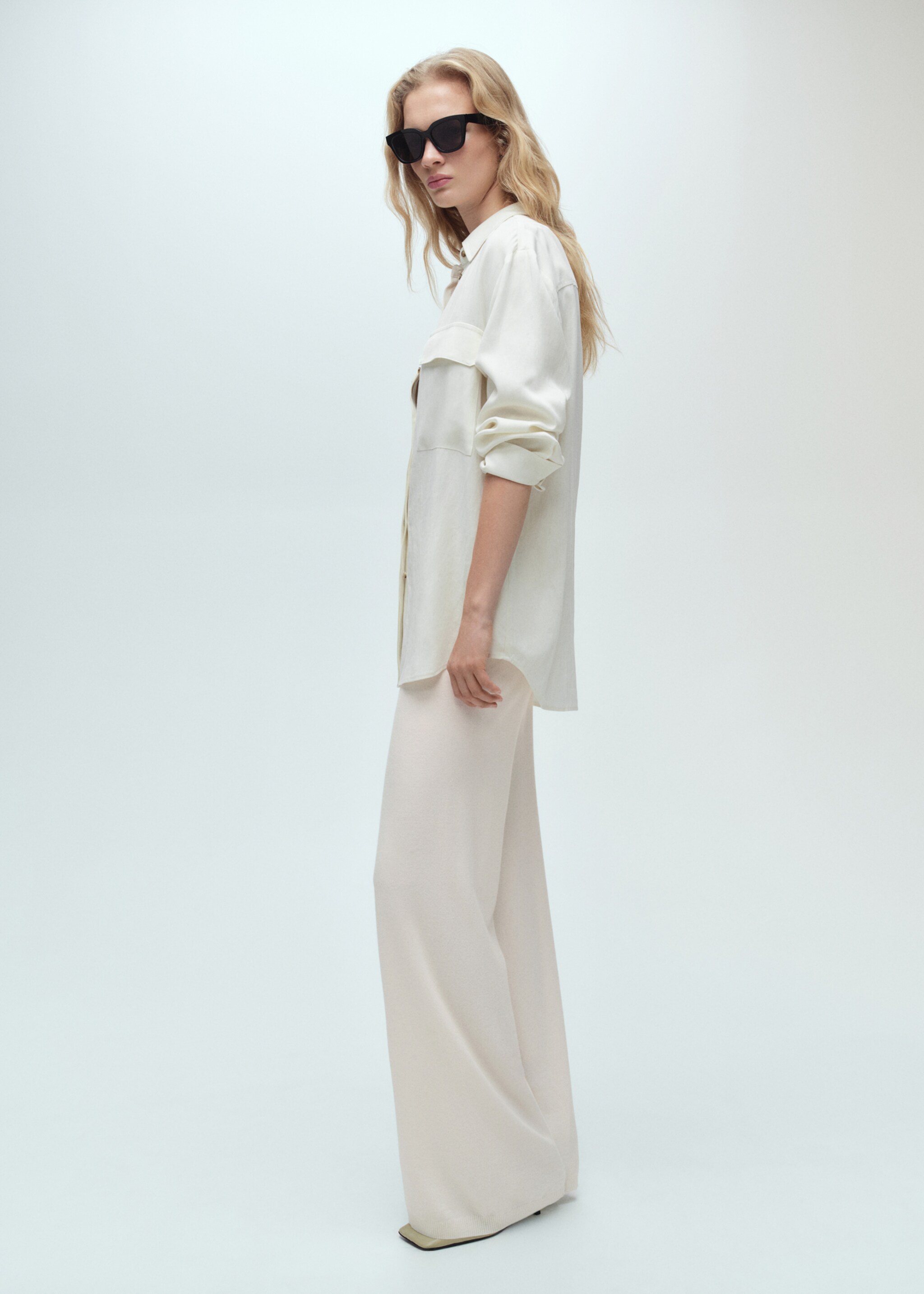 Pantalon wideleg maille fine - Détail de l'article 2