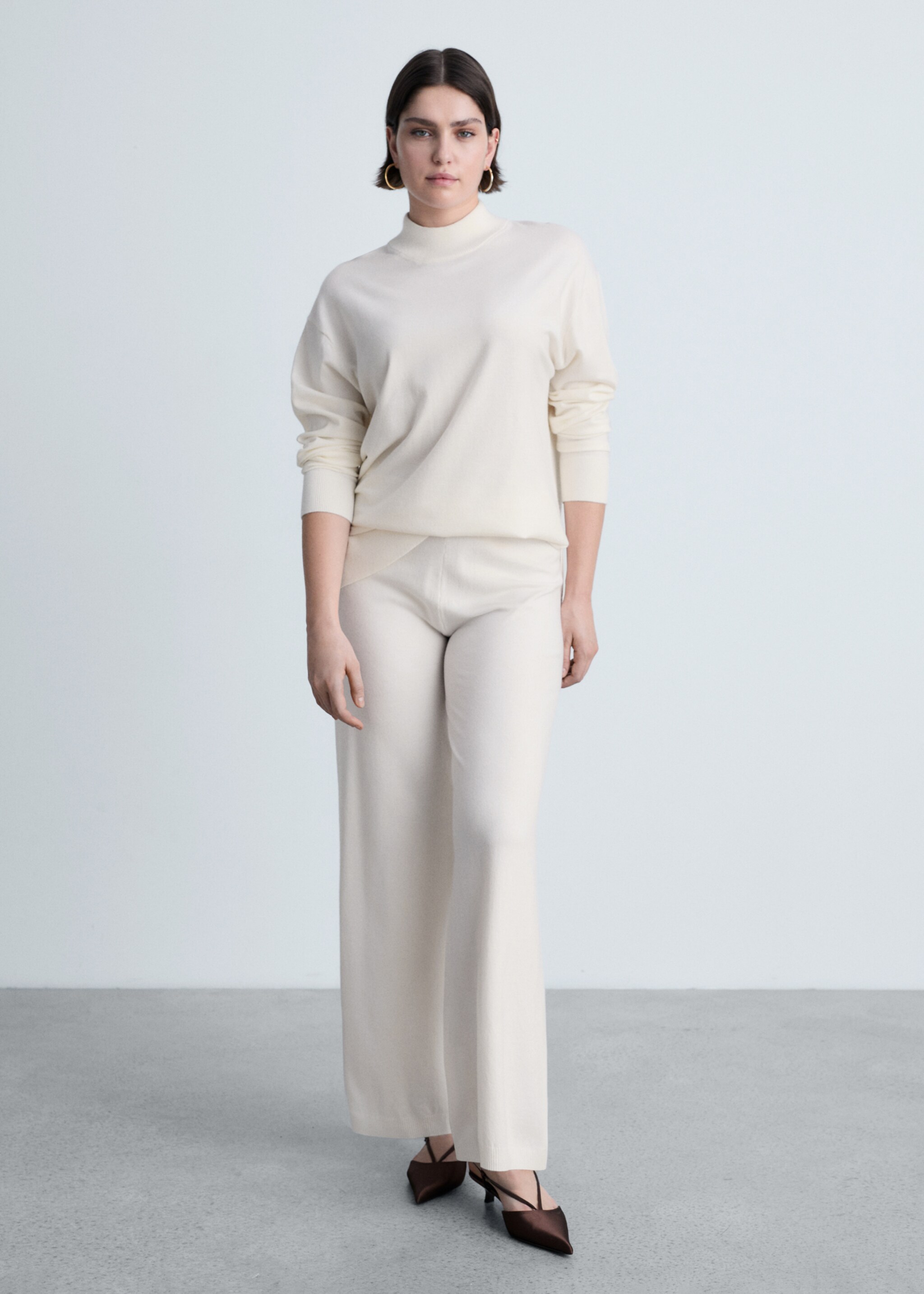 Pantalon wideleg maille fine - Détail de l'article 3