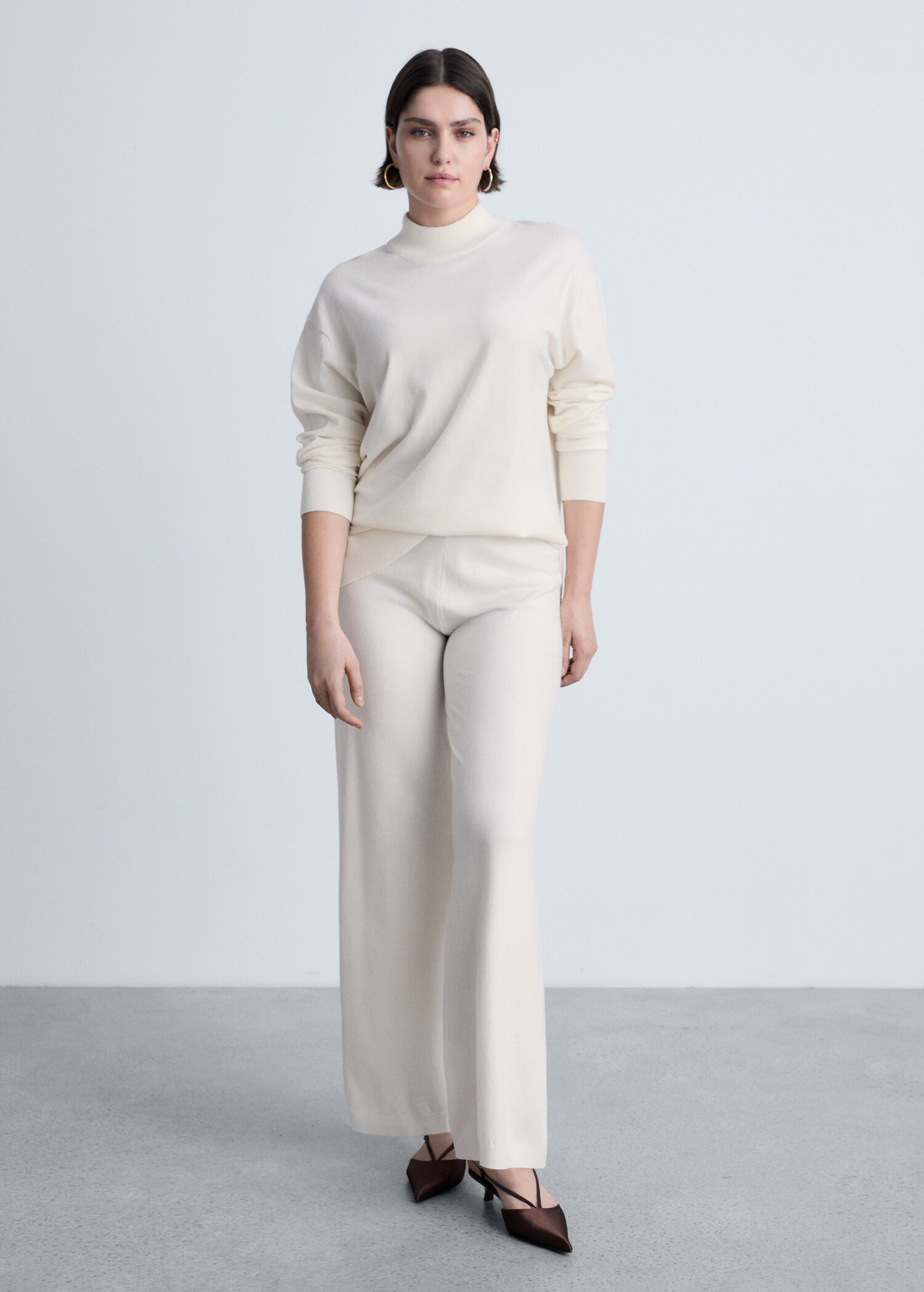 Pantalon wideleg maille fine - Détail de l'article 3
