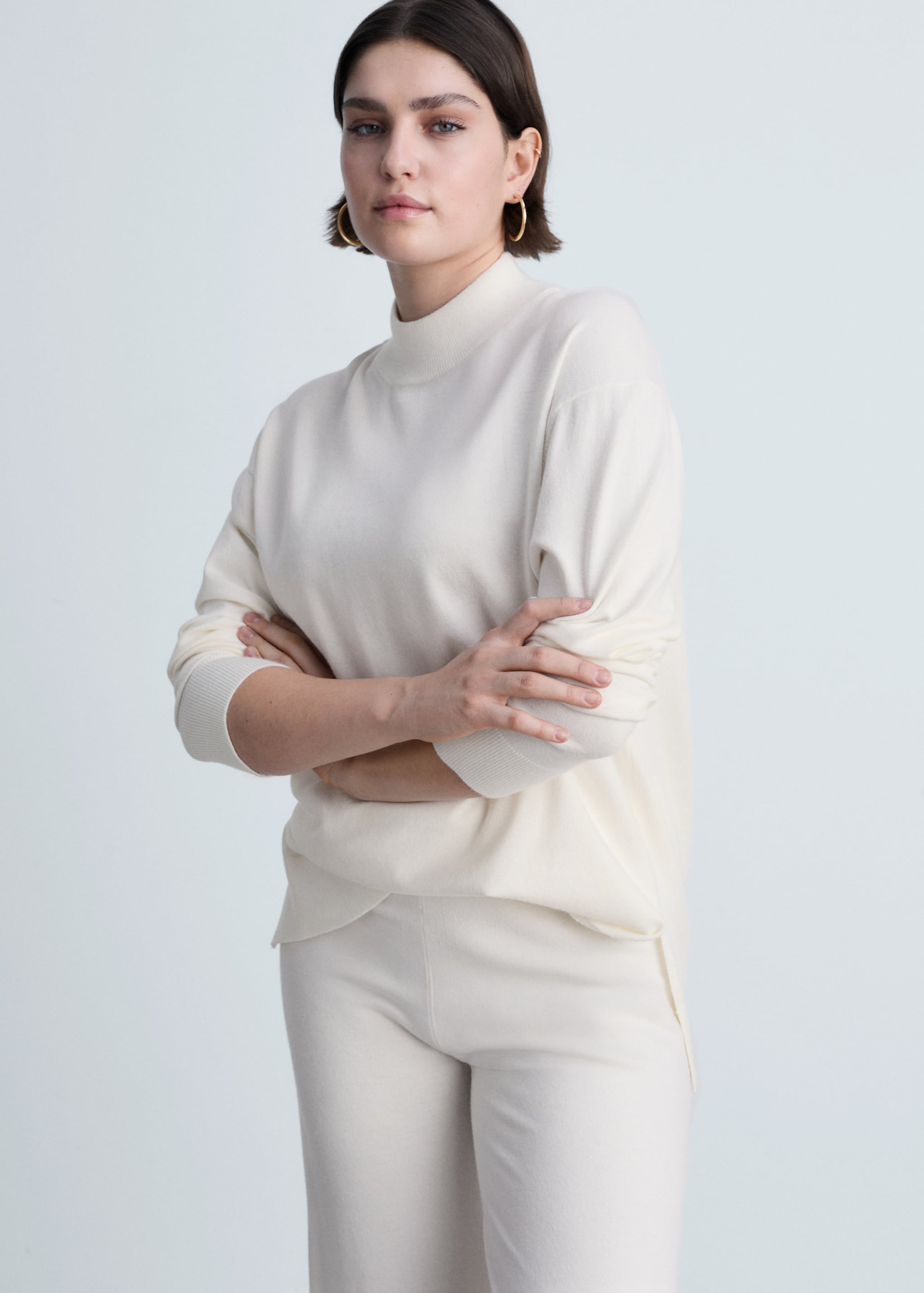 Pantalon wideleg maille fine - Détail de l'article 5