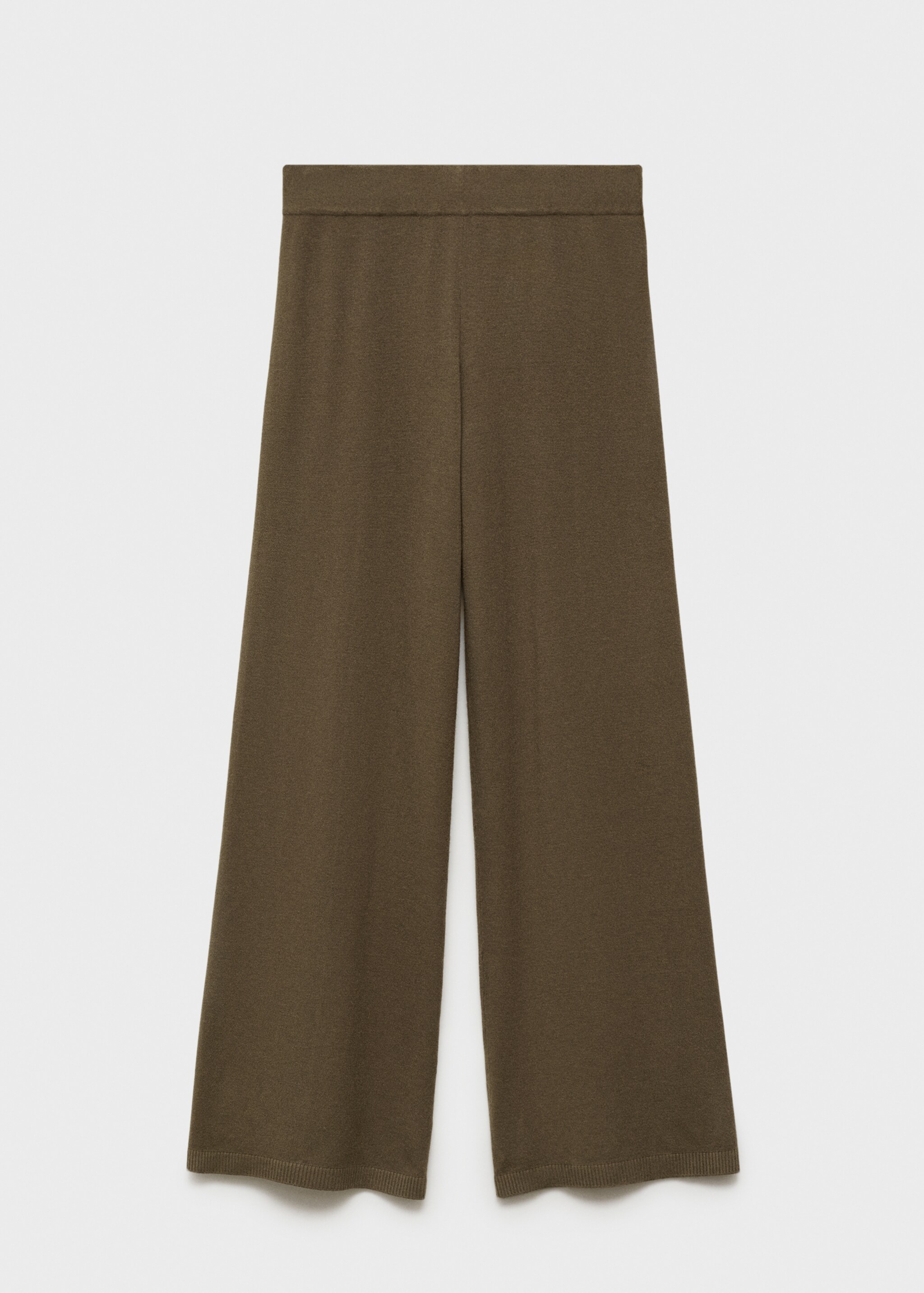 Fine-knit wideleg trousers - Article without model