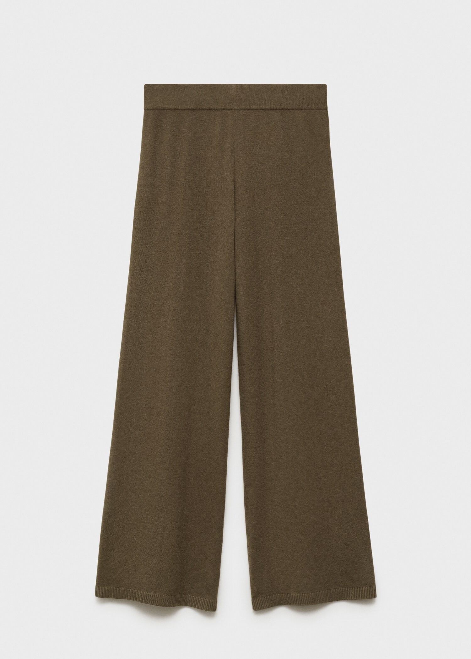 Fine-knit wideleg trousers - Article without model