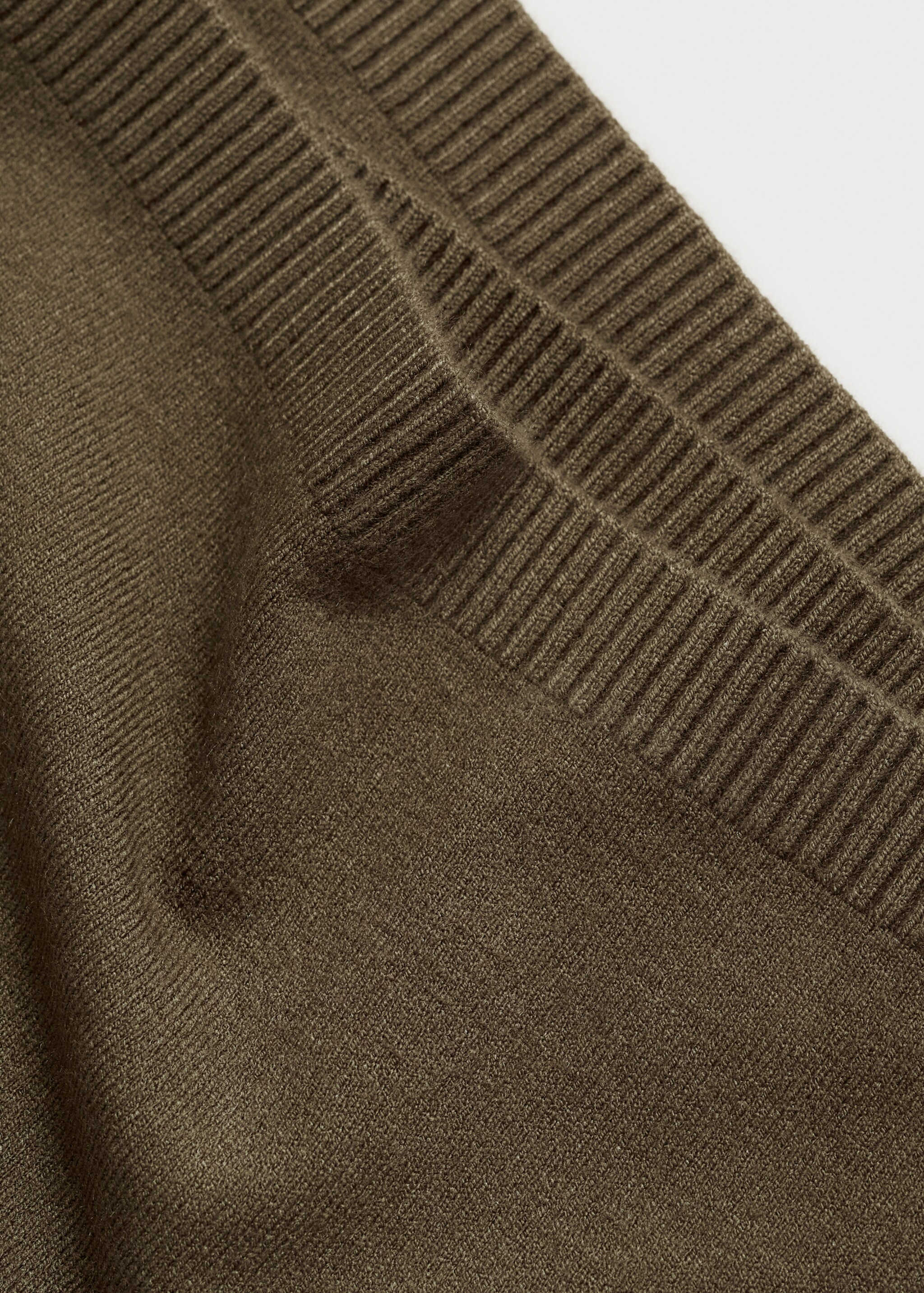 Fine-knit wideleg trousers - Details of the article 0