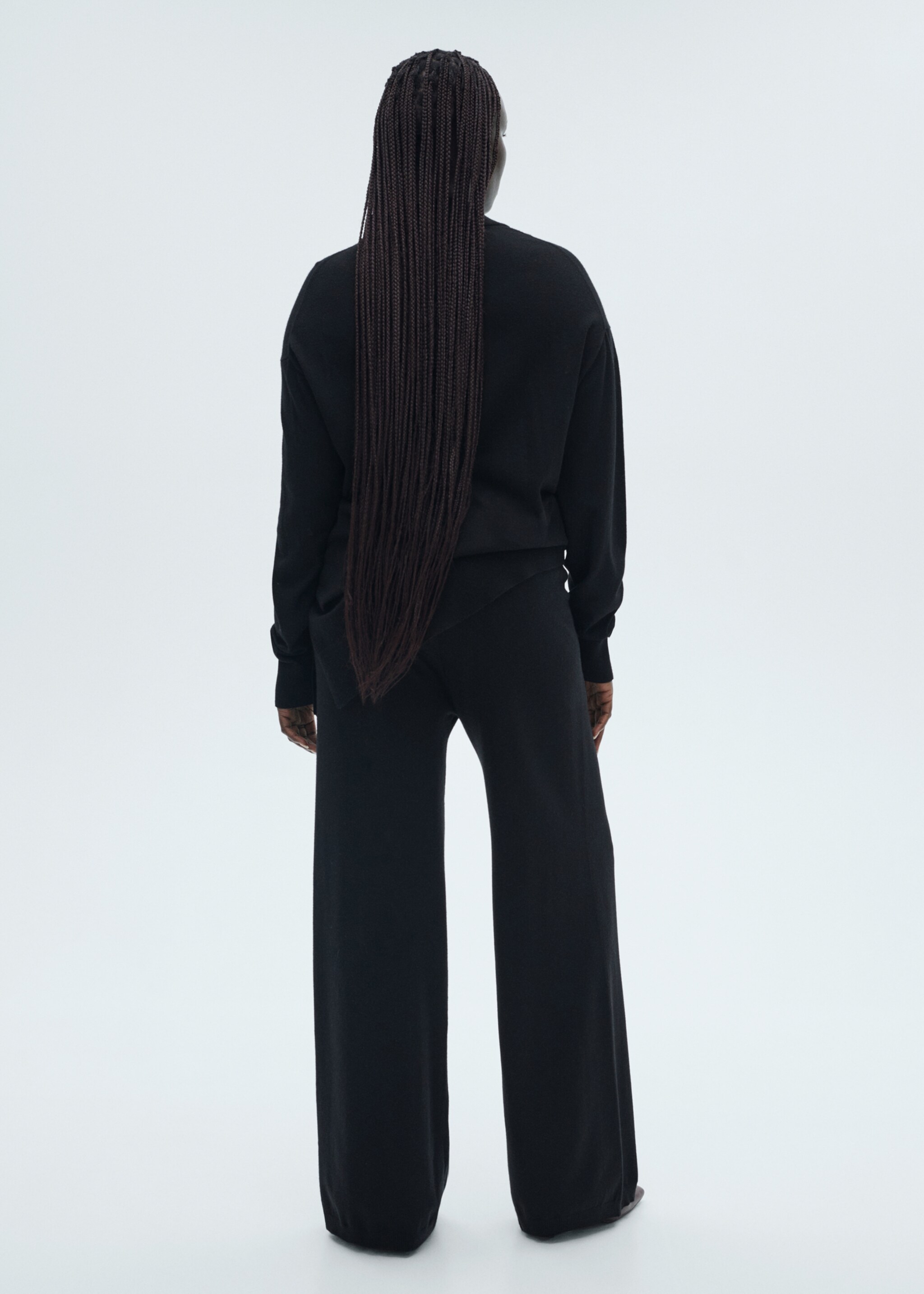 Pantalon wideleg maille fine - Détail de l'article 4
