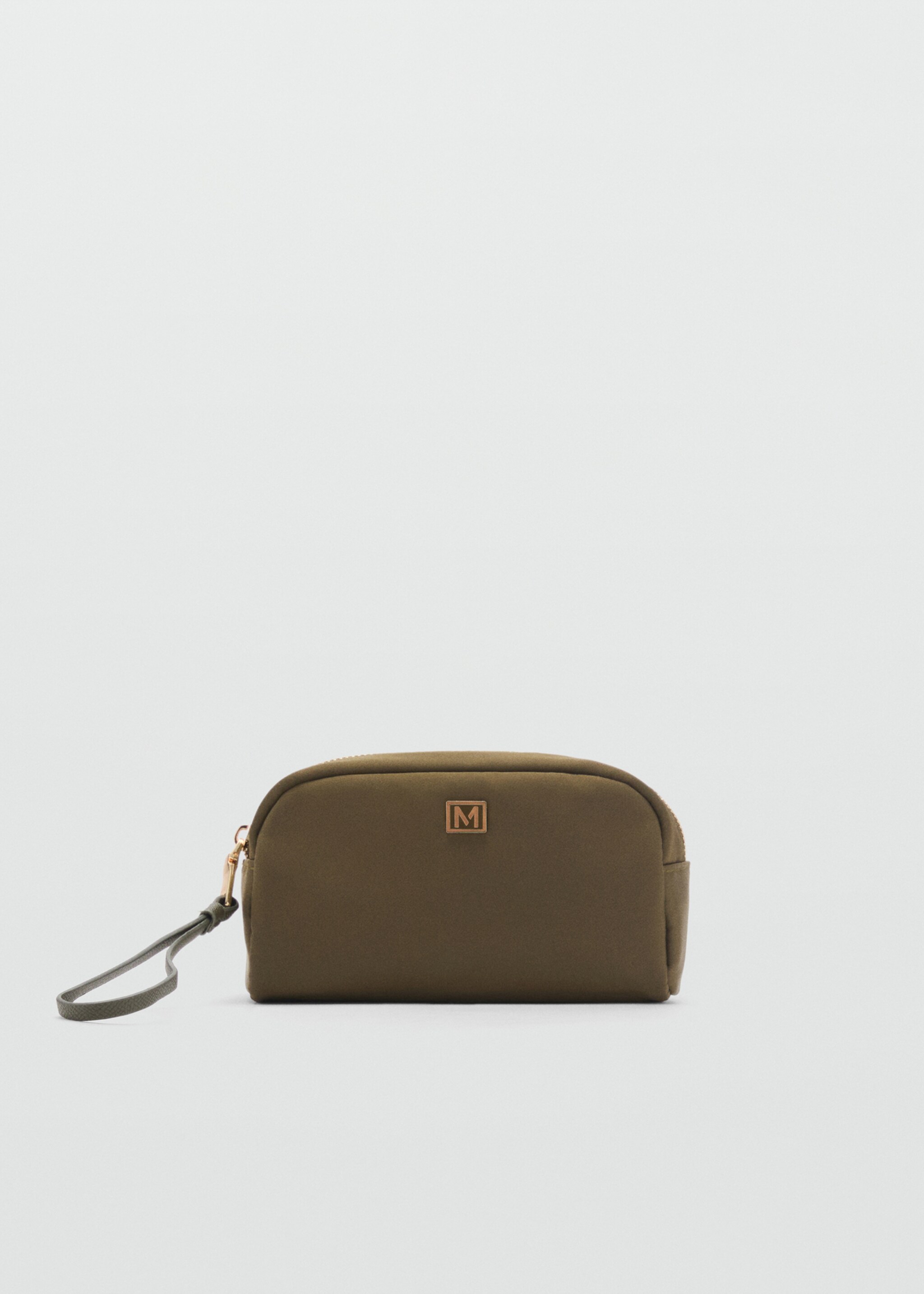 Zipped nylon cosmetics bag - Article without model