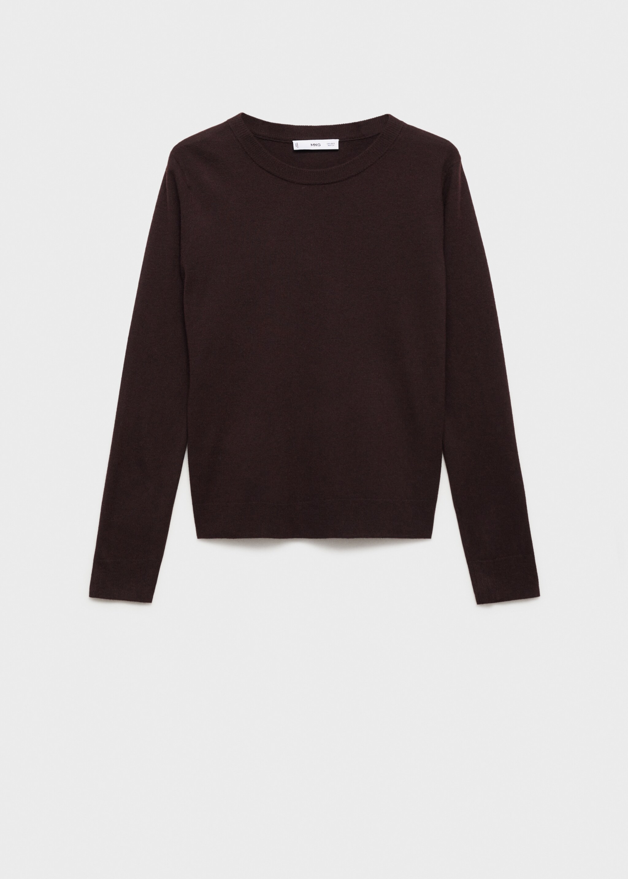 Wool-blend round-neck sweater - Article without model