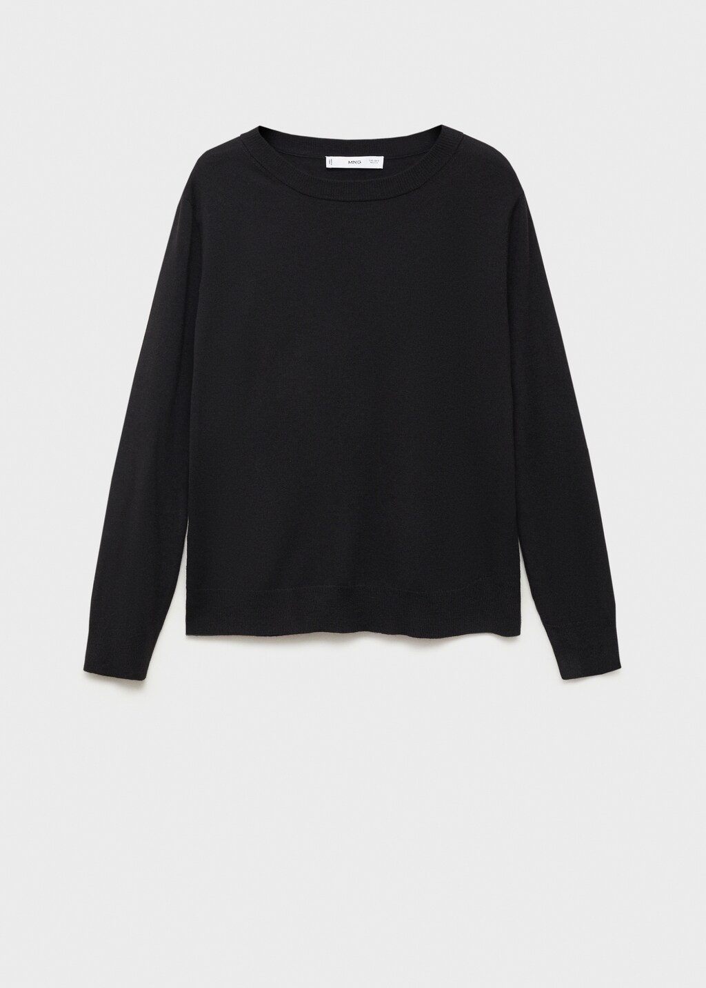Wool-blend round-neck sweater - image 5