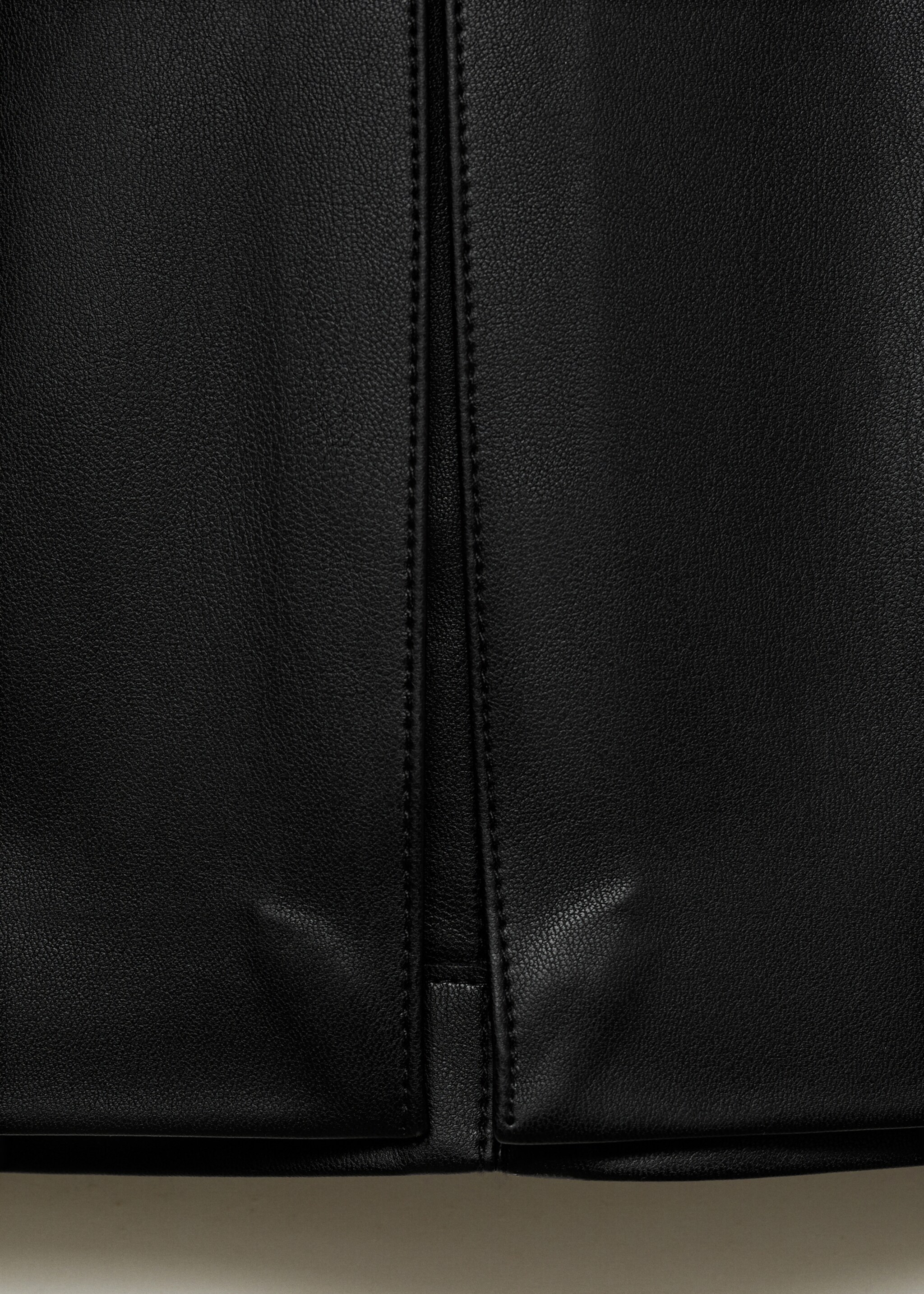 Faux-leather pencil skirt - Details of the article 8