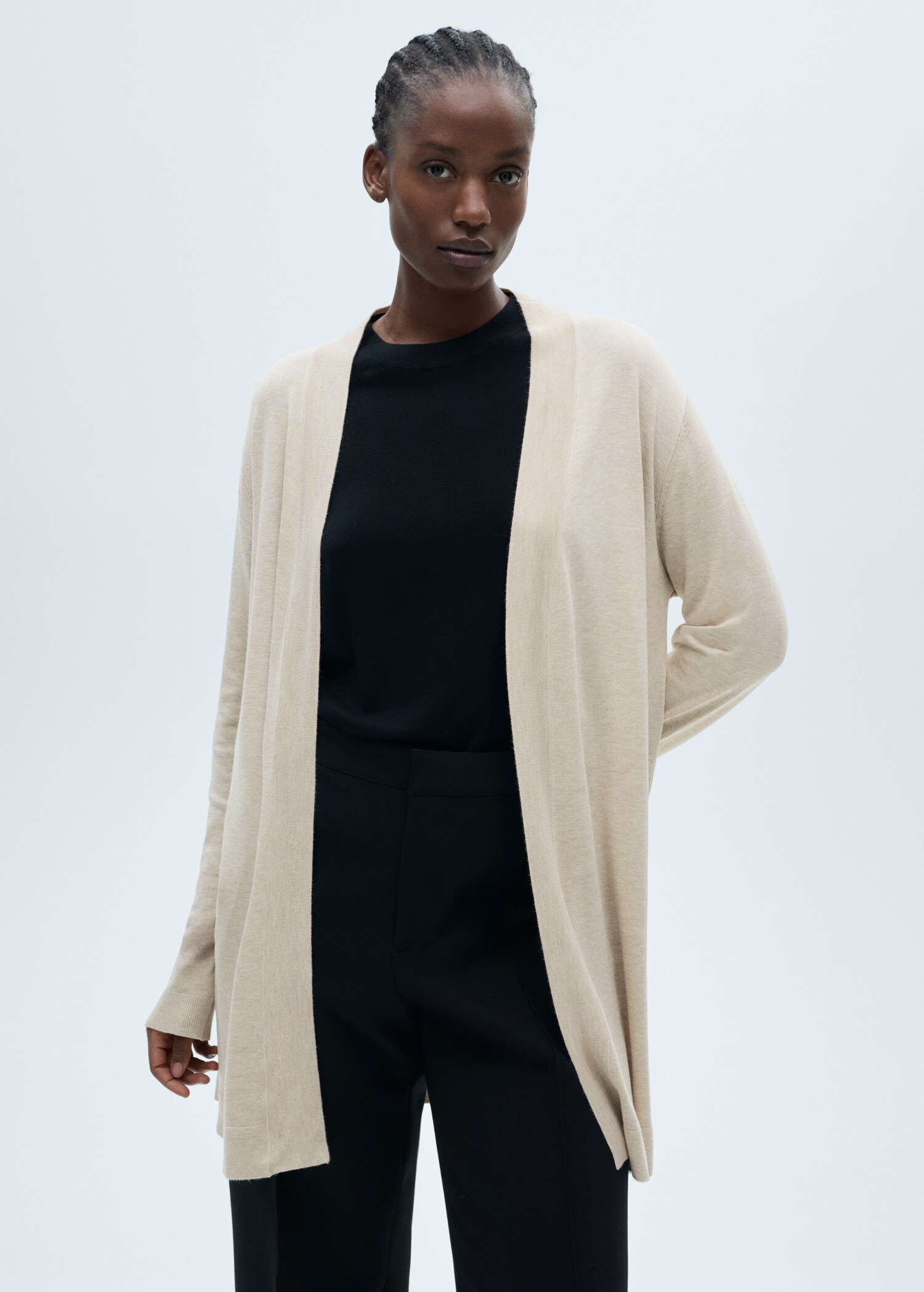 Fine-knit cardigan - Details of the article 5