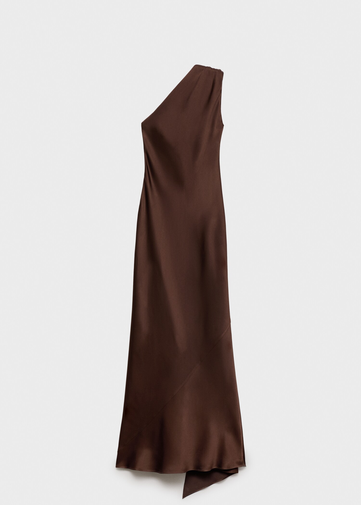 Asymmetrical bow-neck dress - Article without model