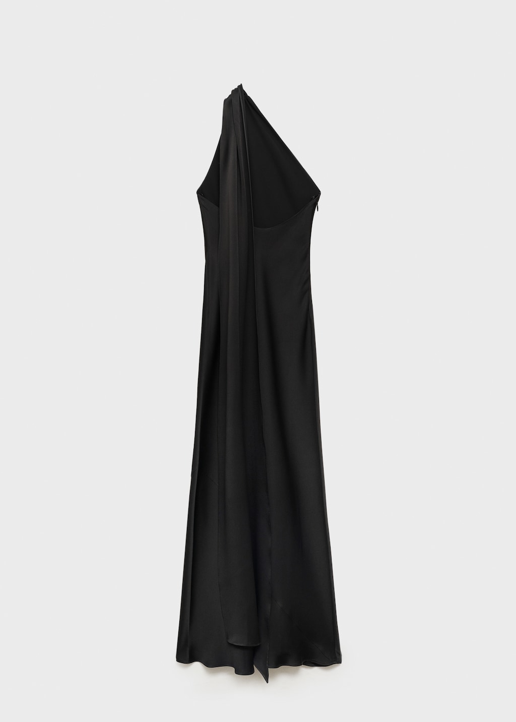 Asymmetrical bow-neck dress - Women | MANGO USA Asymmetrical bow-neck dress - Women | MANGO USA
