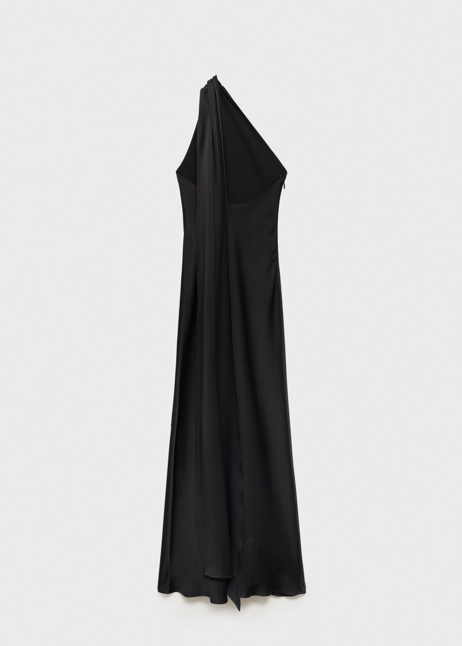 Vestido asimétrico cuello lazada - Detalle del artículo 8