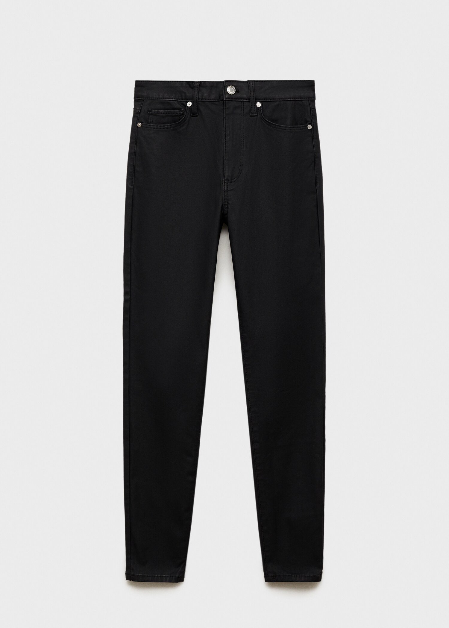 Jeans skinny tiro medio encerados - Artículo sin modelo