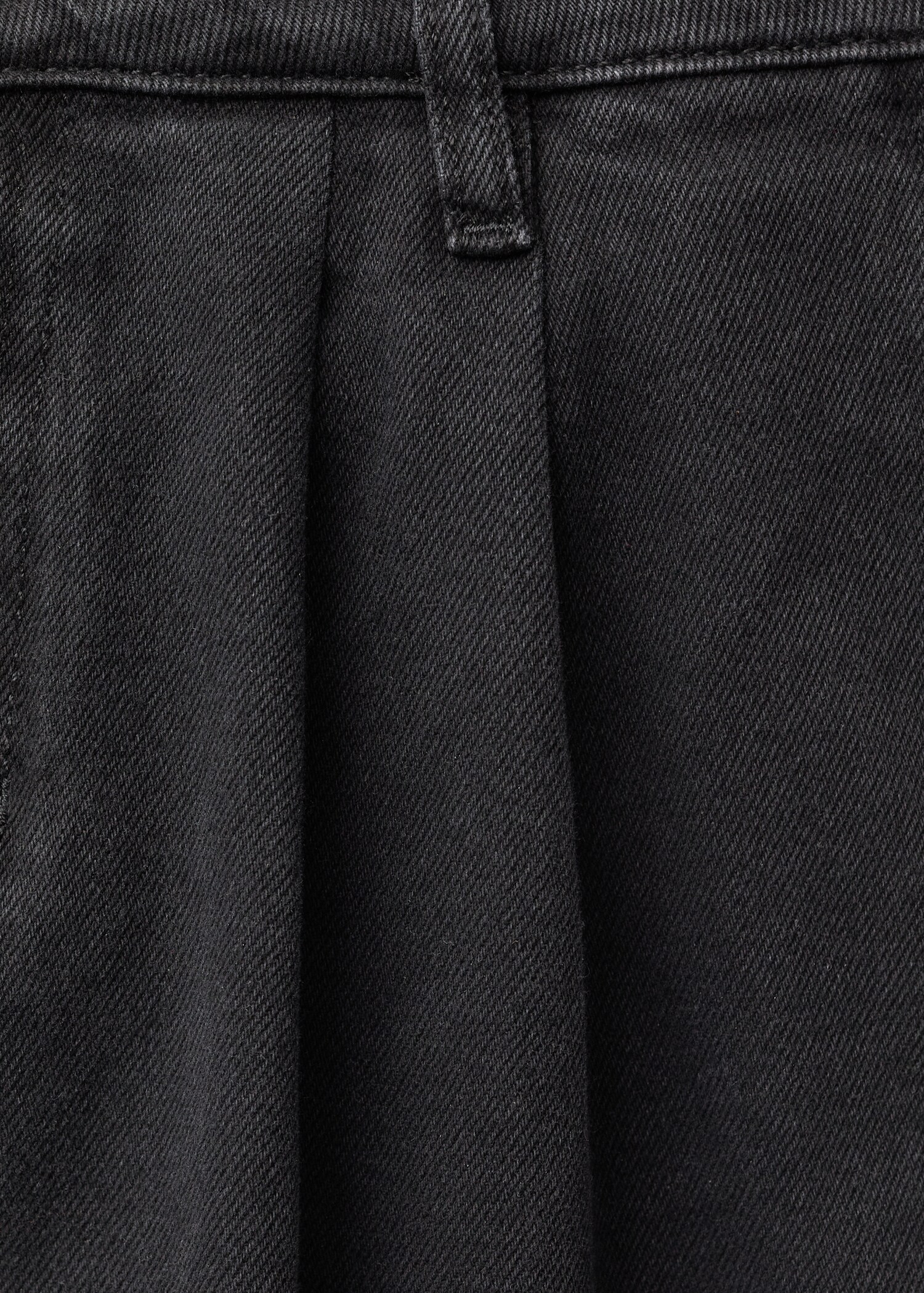 Wide-leg pleated jeans - Details of the article 8