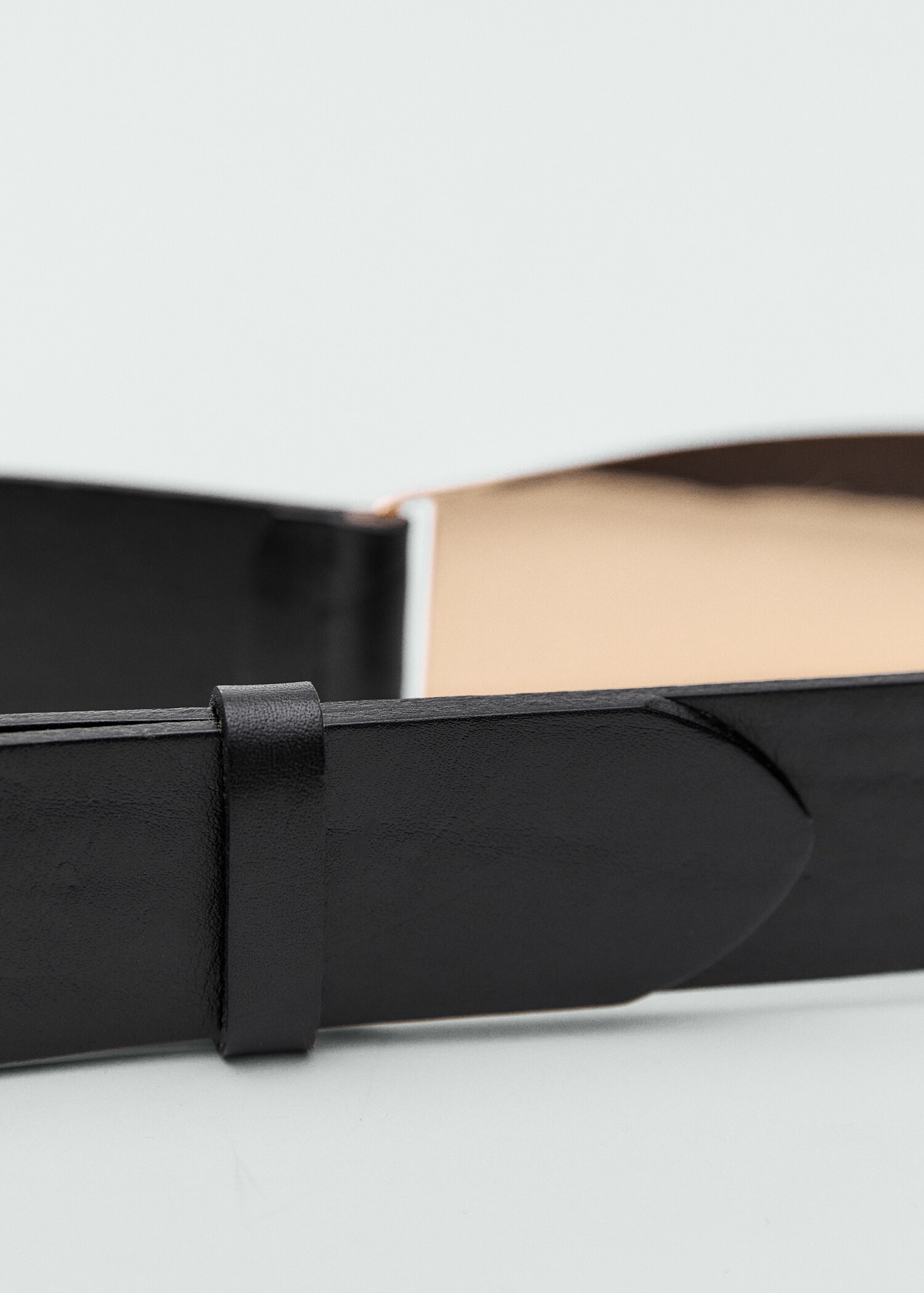 Ceinture maxi cuir détail métallique - Détail de l'article 2