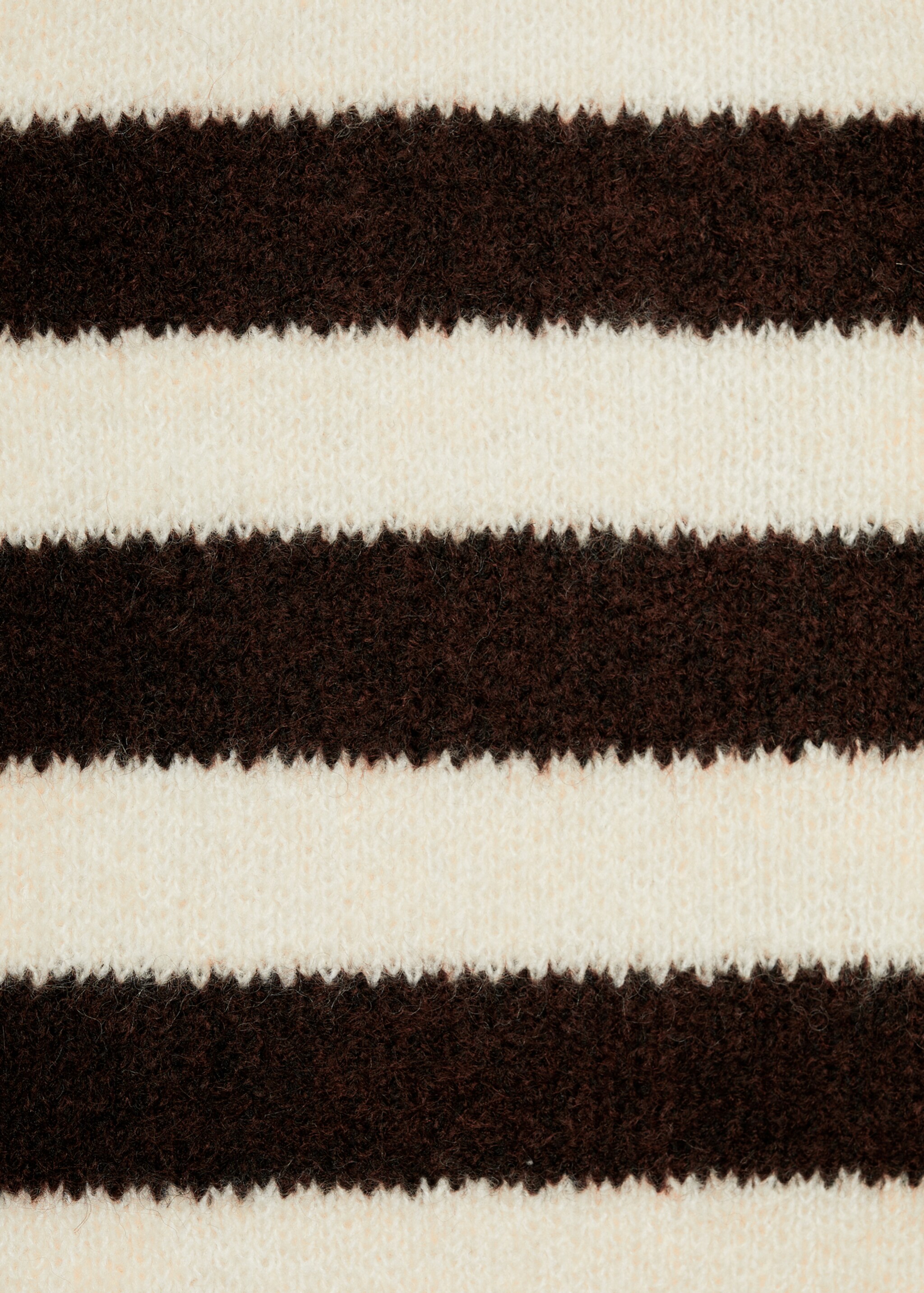 Striped cardigan with buttons - Details of the article 0