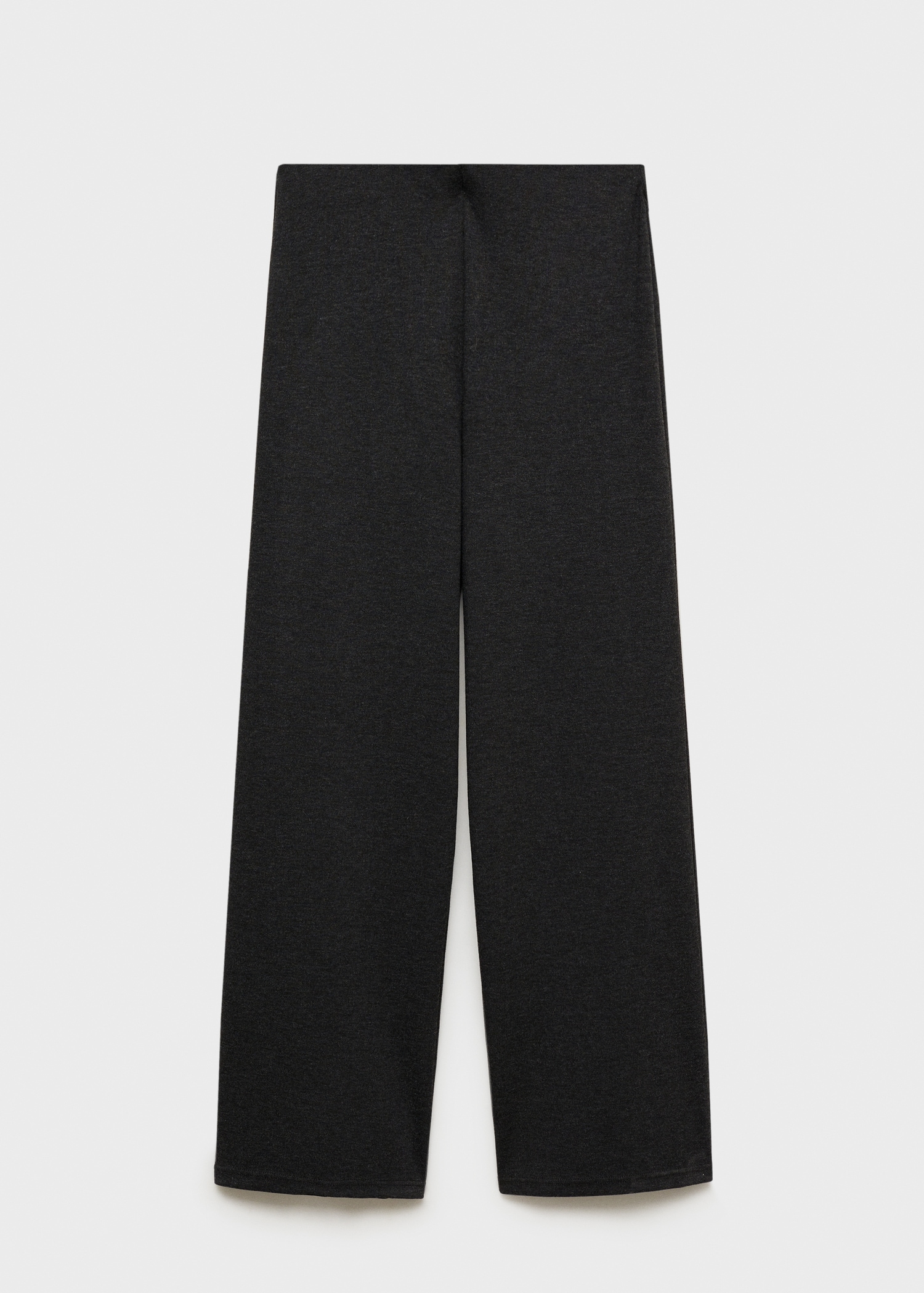 Fine-knit wideleg trousers - Article without model