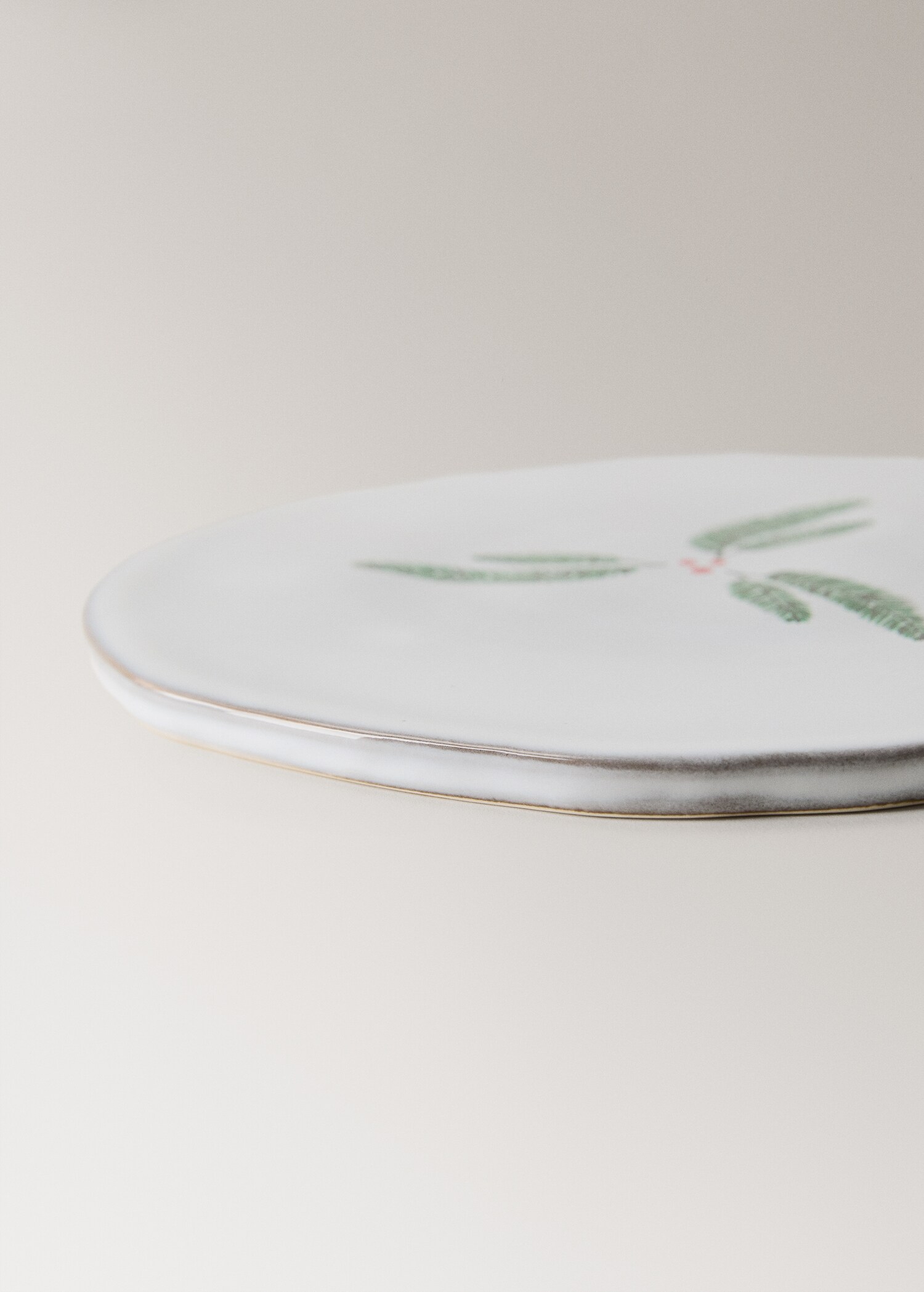 Handbemalter runder Keramikbrunnen - Detail des Artikels 2