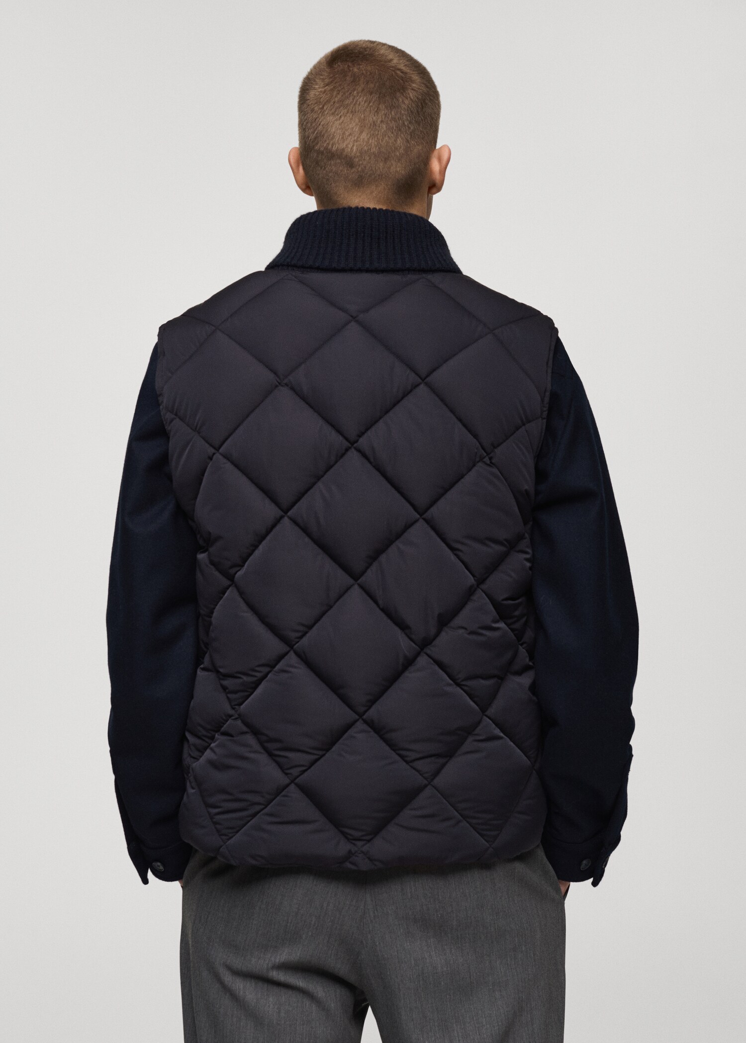 Gilet matelassé résistant à l’eau - Verso de l’article