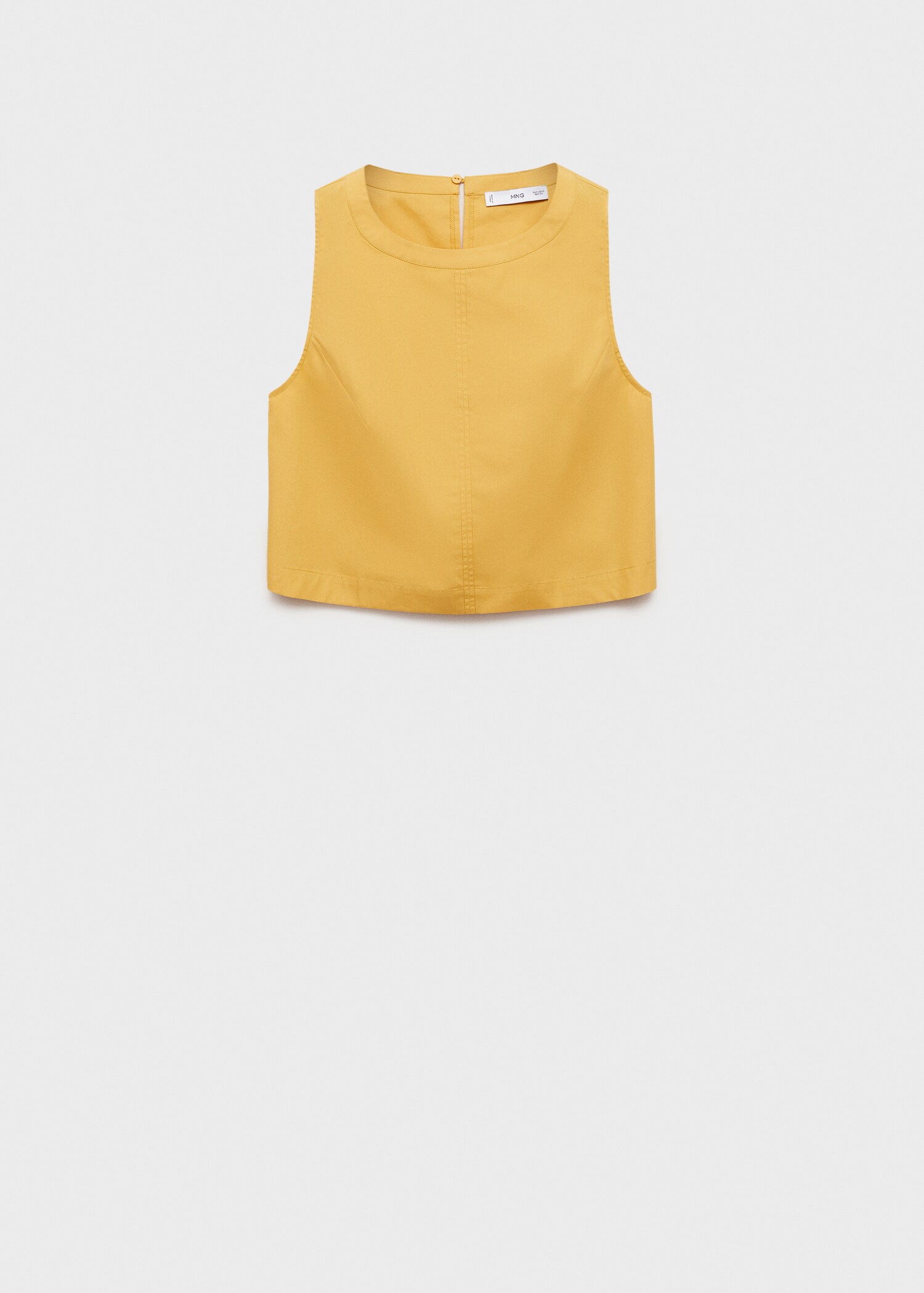 Cotton crop top - Article without model