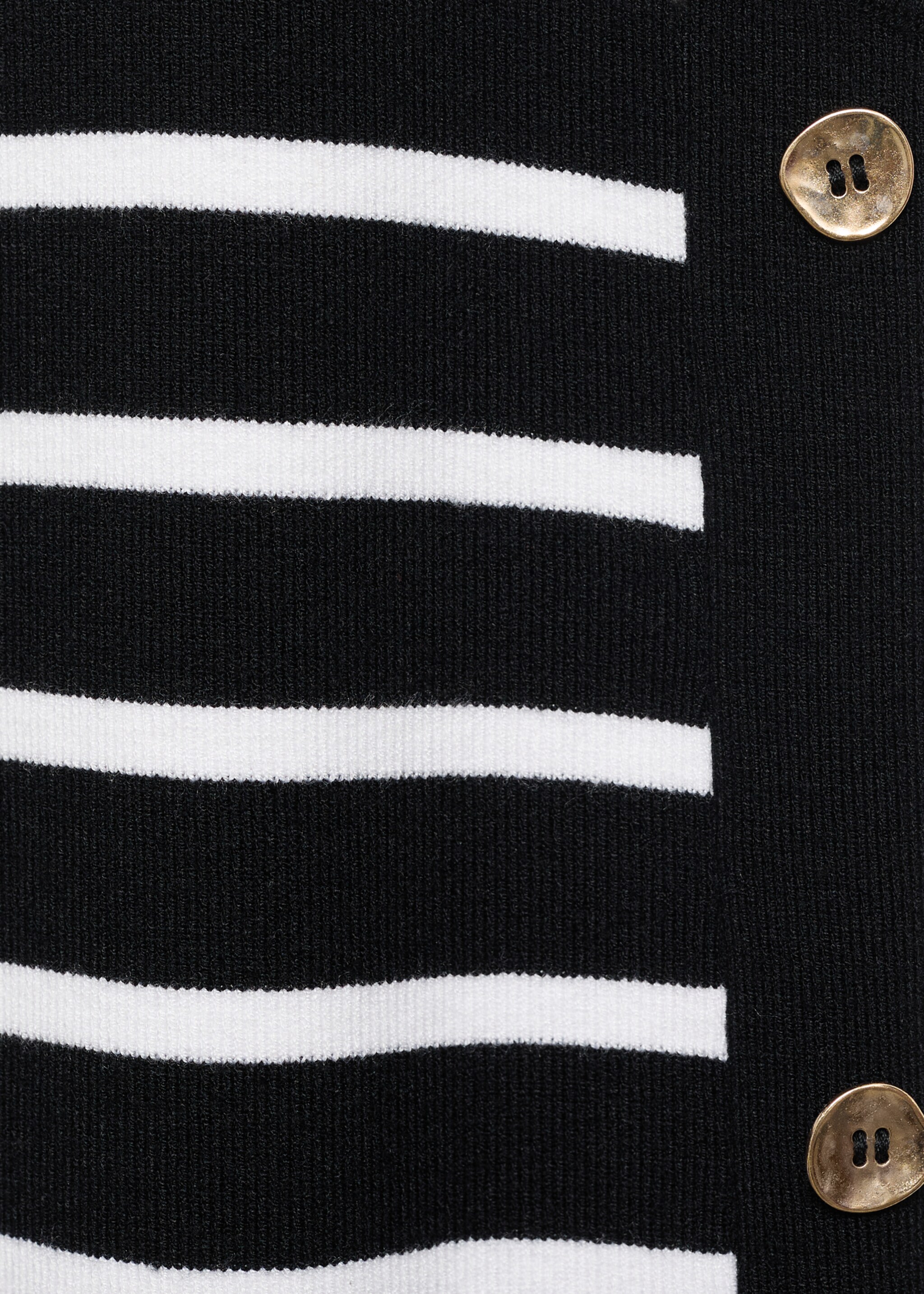 Robe rayures boutons métalliques - Détail de l'article 0