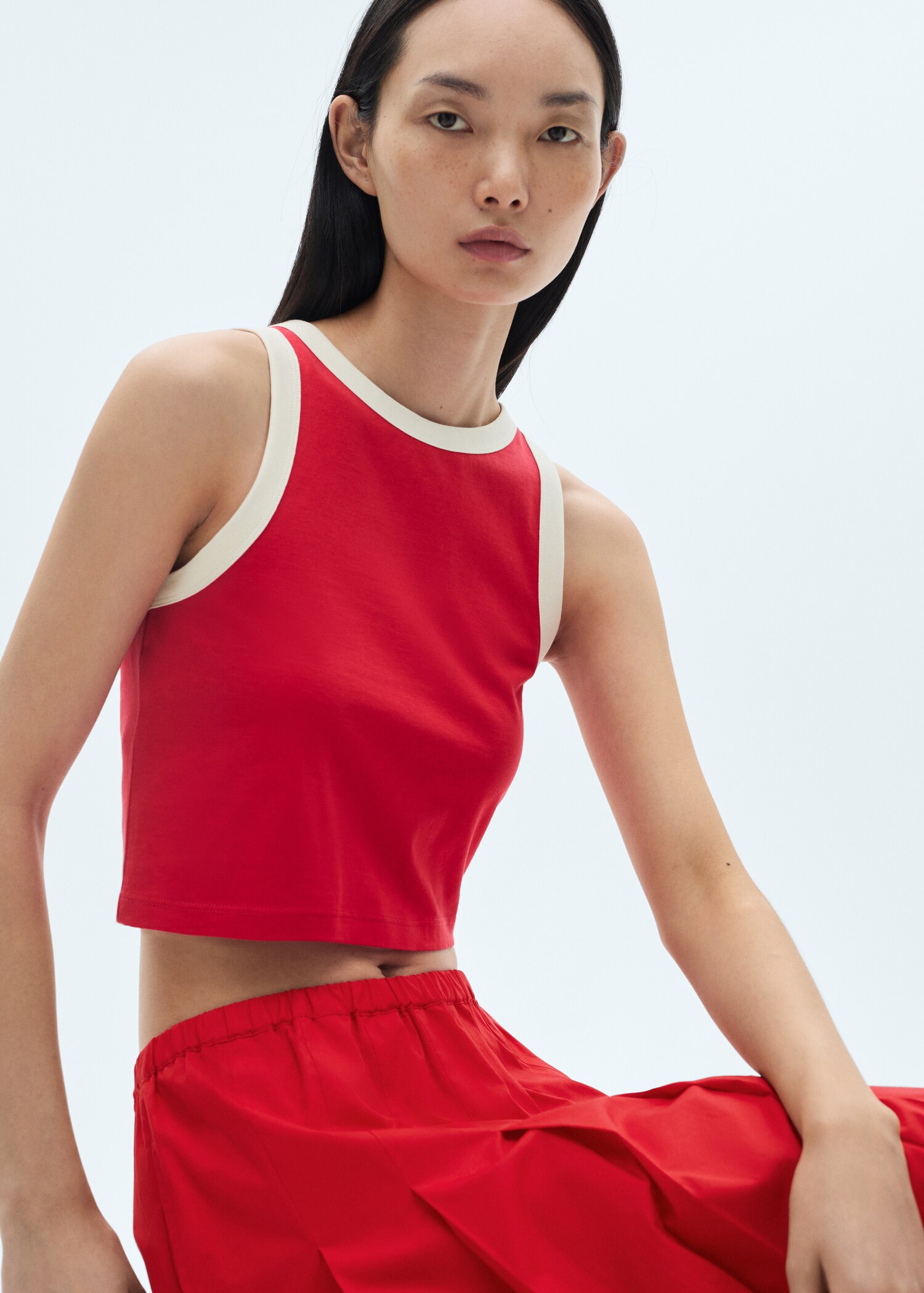 Contrast trim top - Details of the article 1