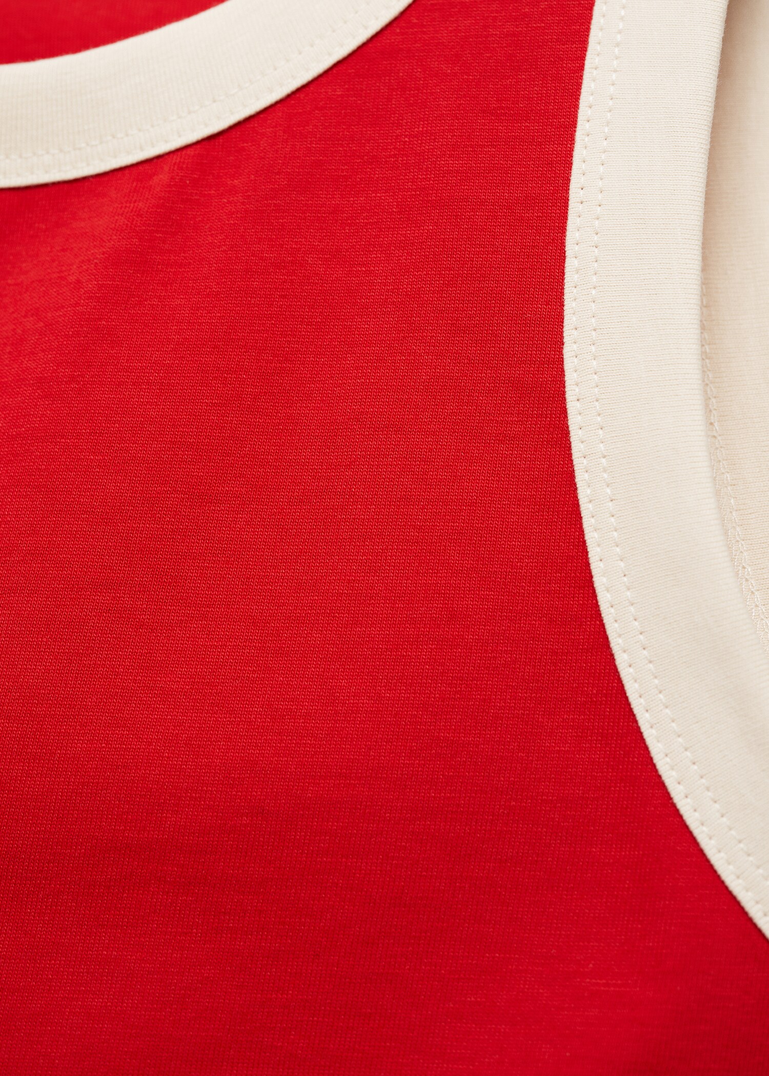 Contrast trim top - Details of the article 8