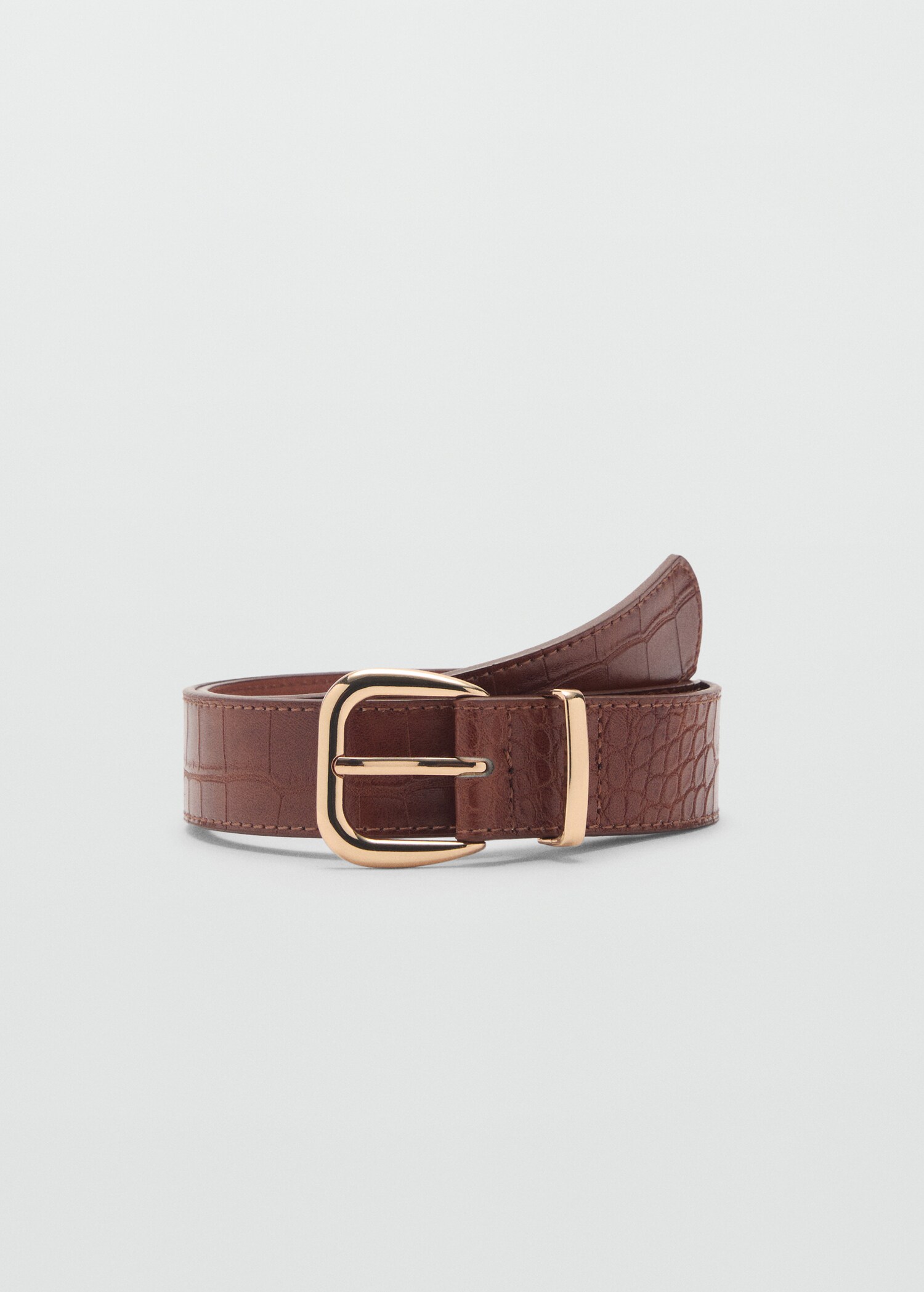 Crocodile-effect belt - Article without model