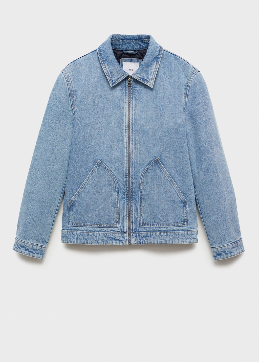 Levi's quilted denim jacket sales