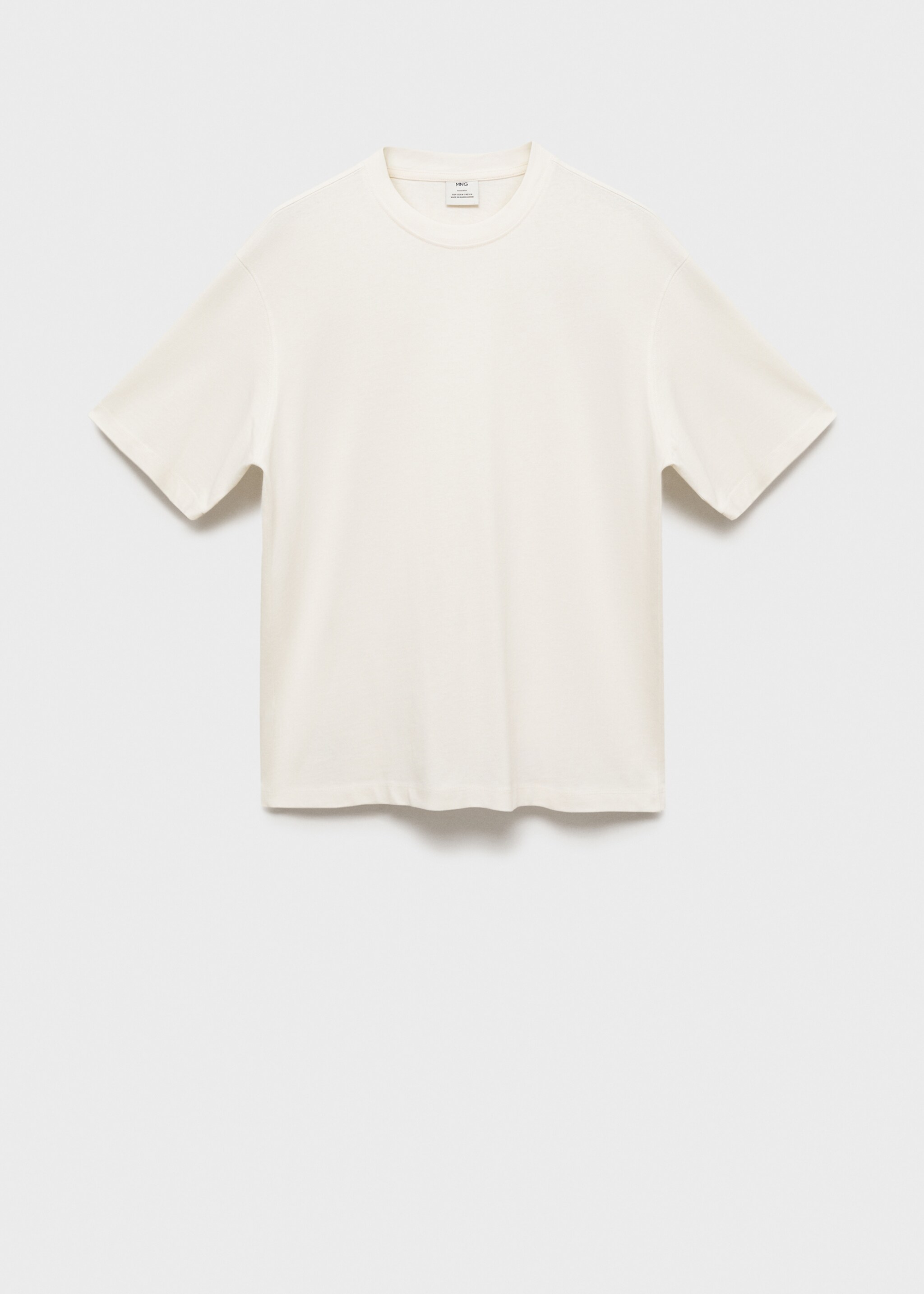 Camiseta heavy weight relaxed fit - Artículo sin modelo