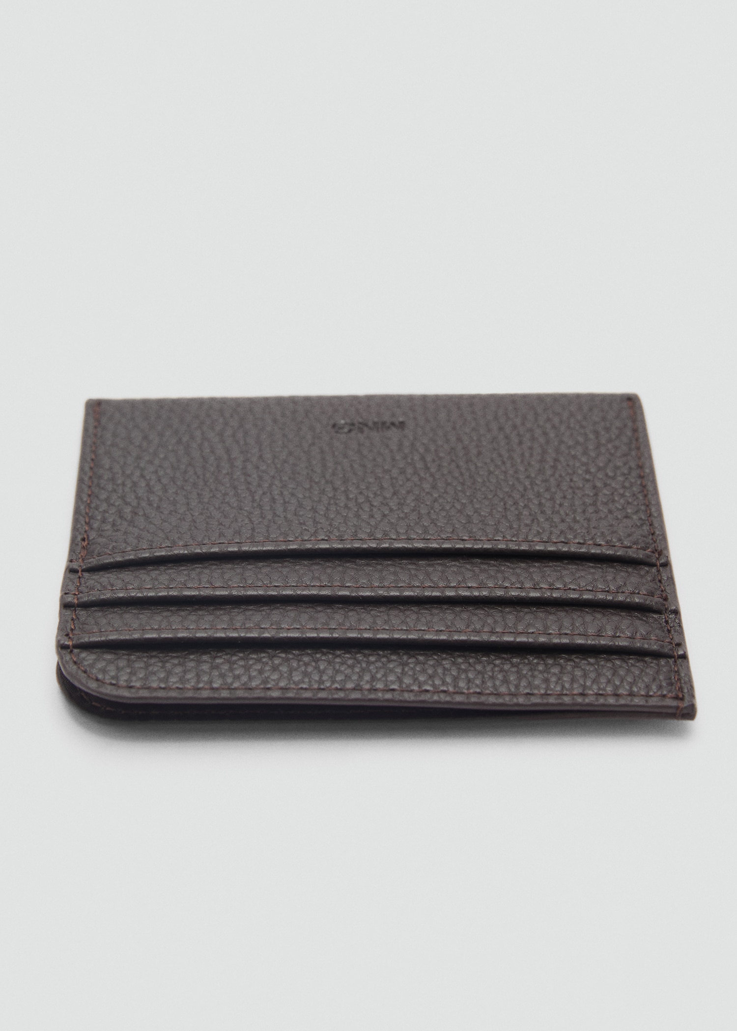 Pebbled cardholder - Medium plane