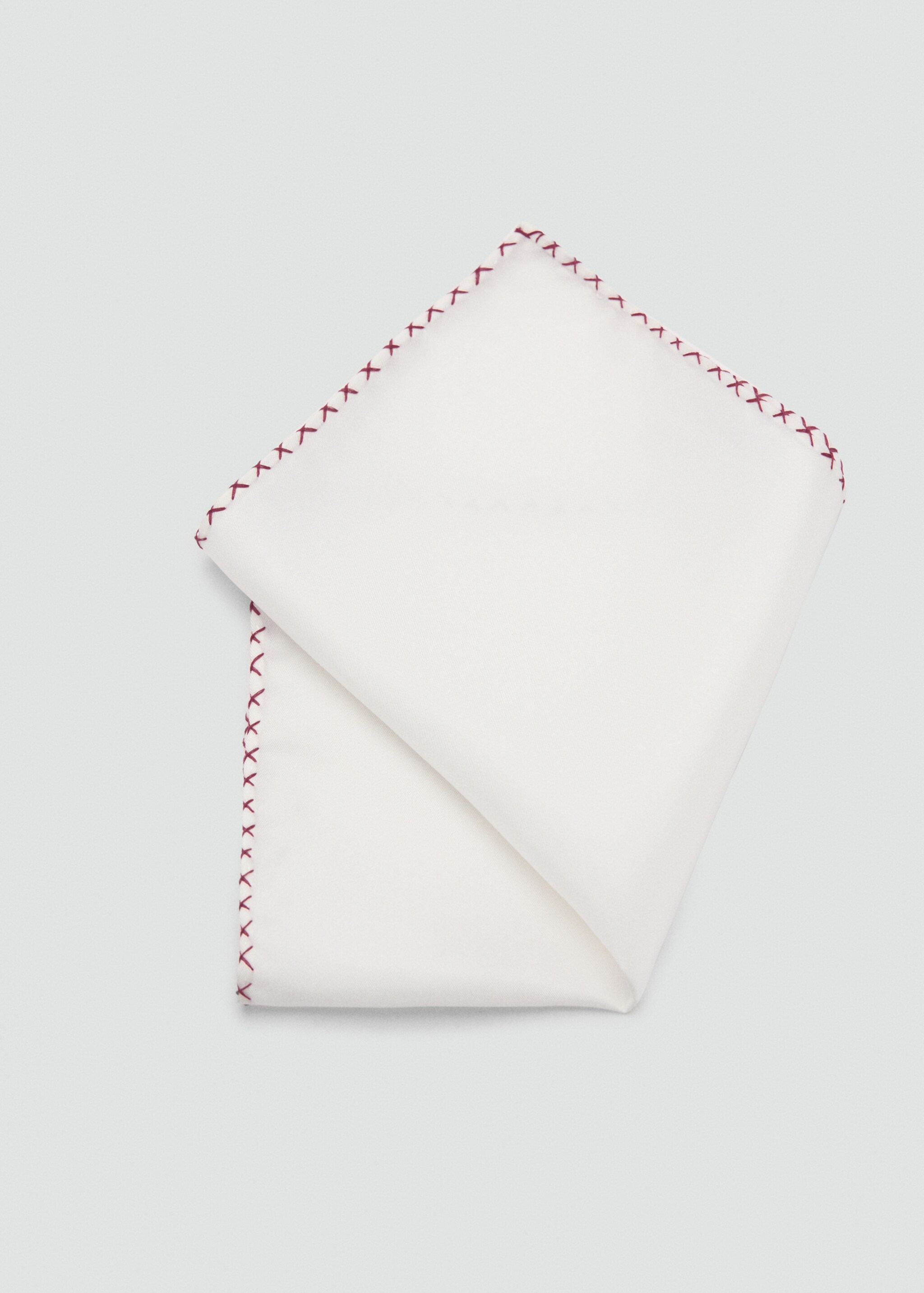 Pañuelo bolsillo 100% seda bordados - Detalle del artículo 1