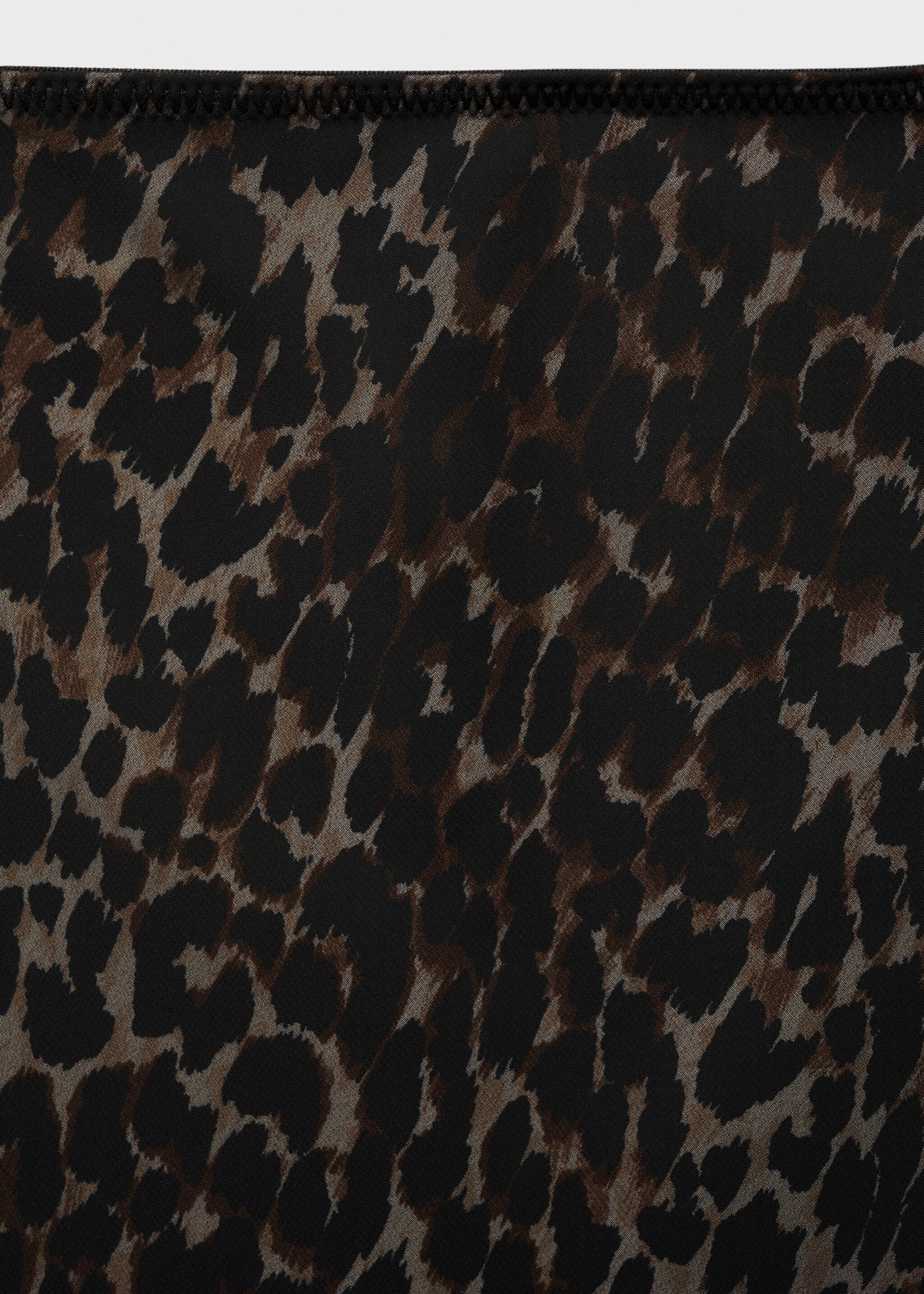 Leopard-print flared skirt - Details of the article 8