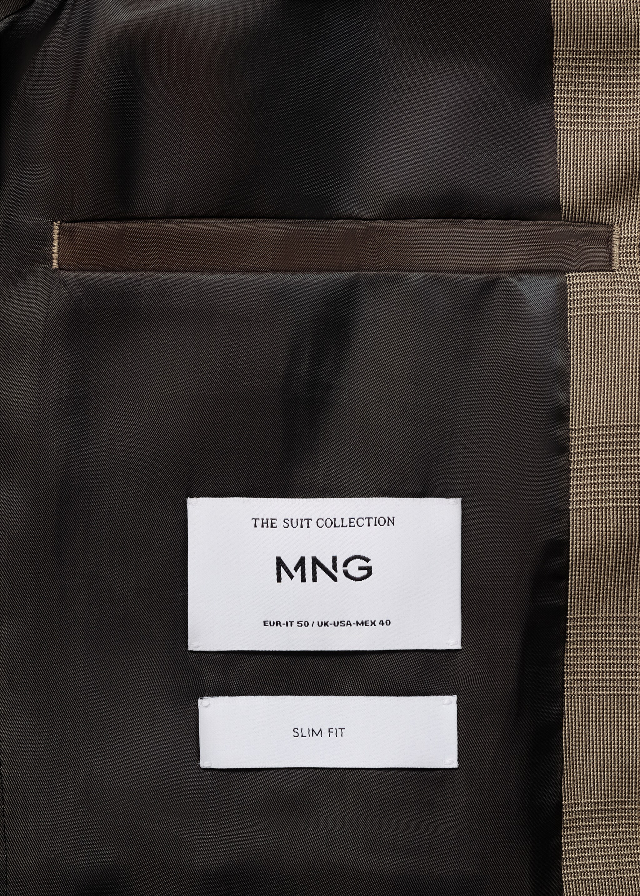 Milan Prince of Wales check suit jacket - Details of the article 0