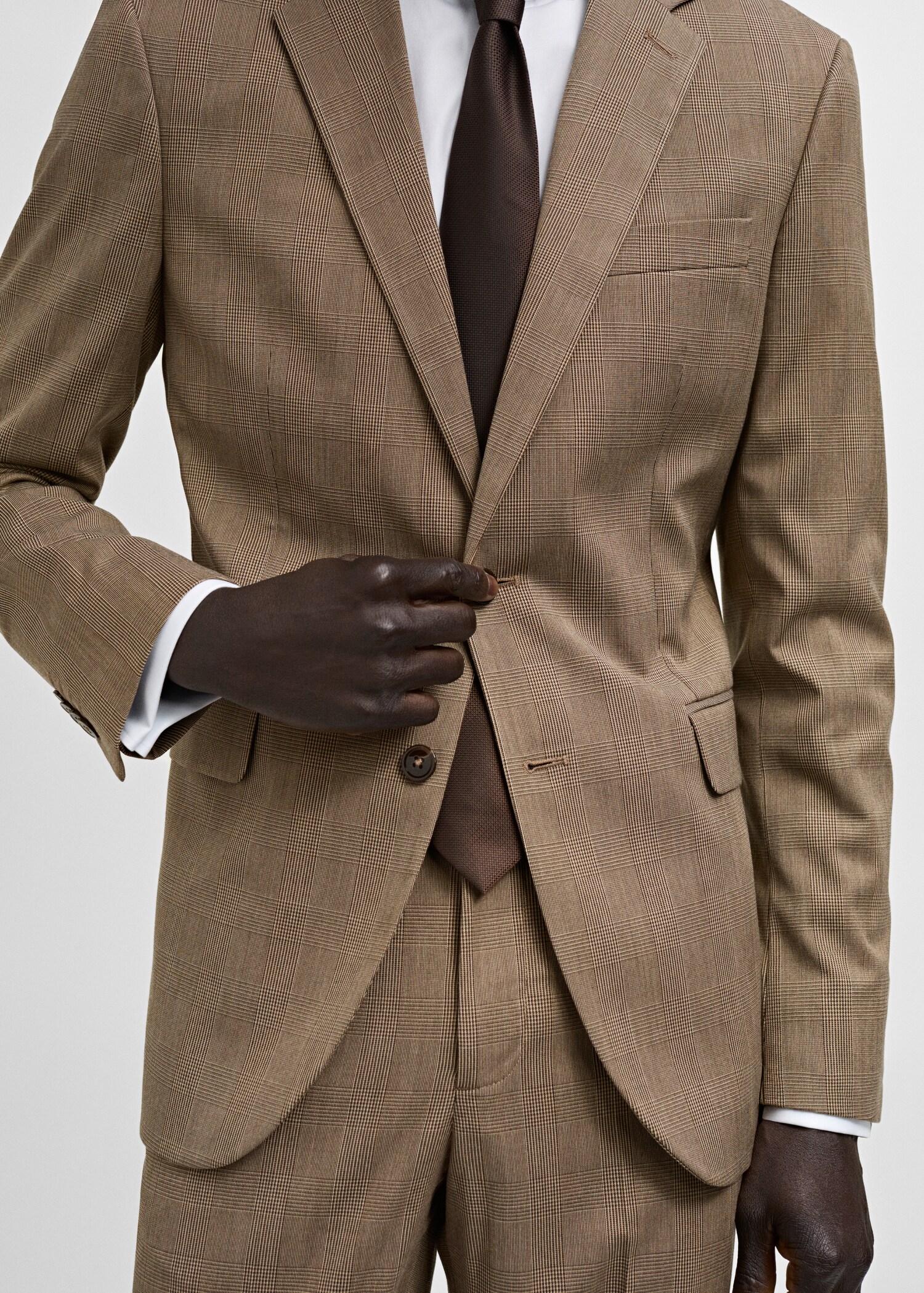 Milan Glen ekose blazer ceket - Ürün detayı 6