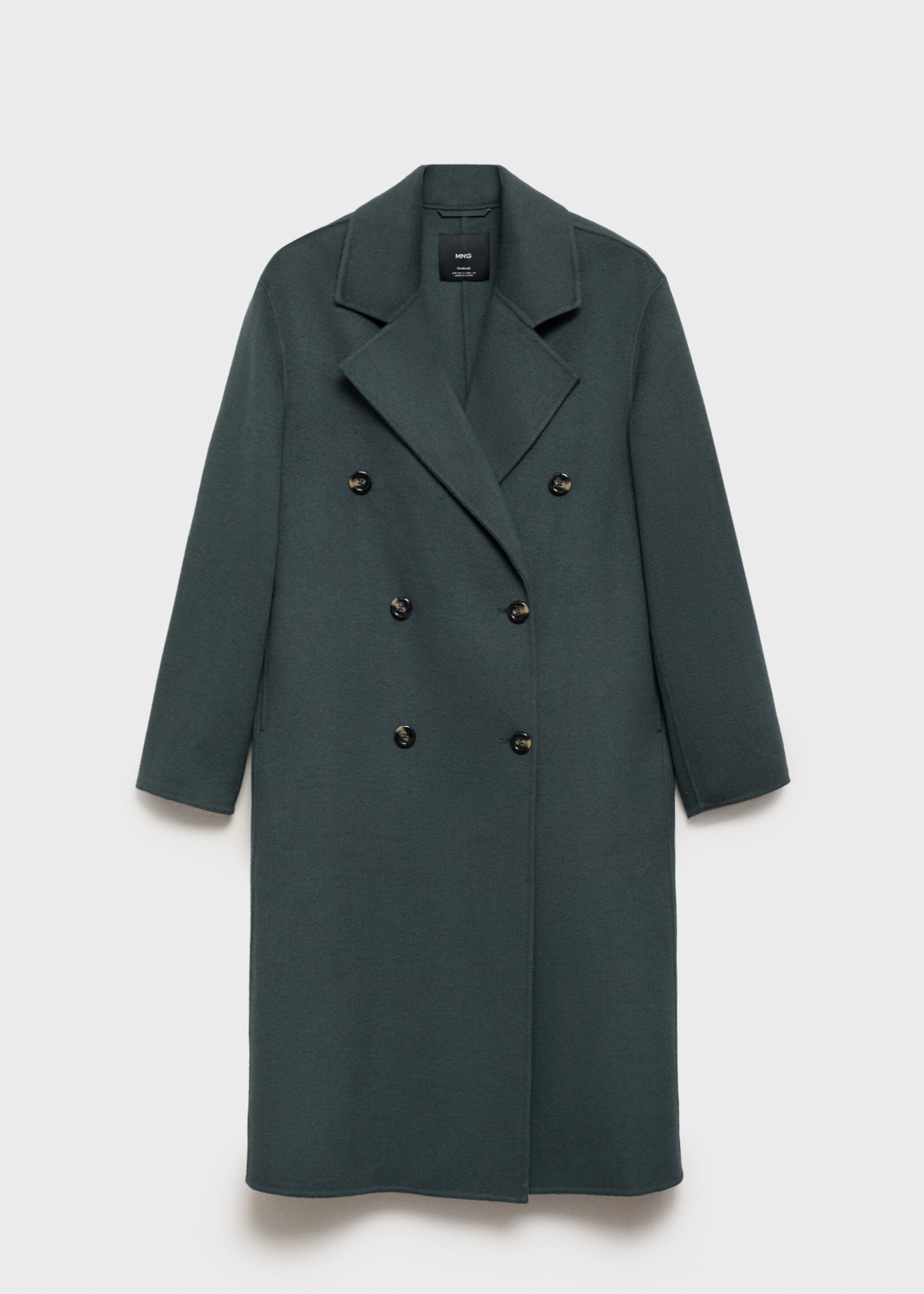 Handmade oversized wool coat - Article without model