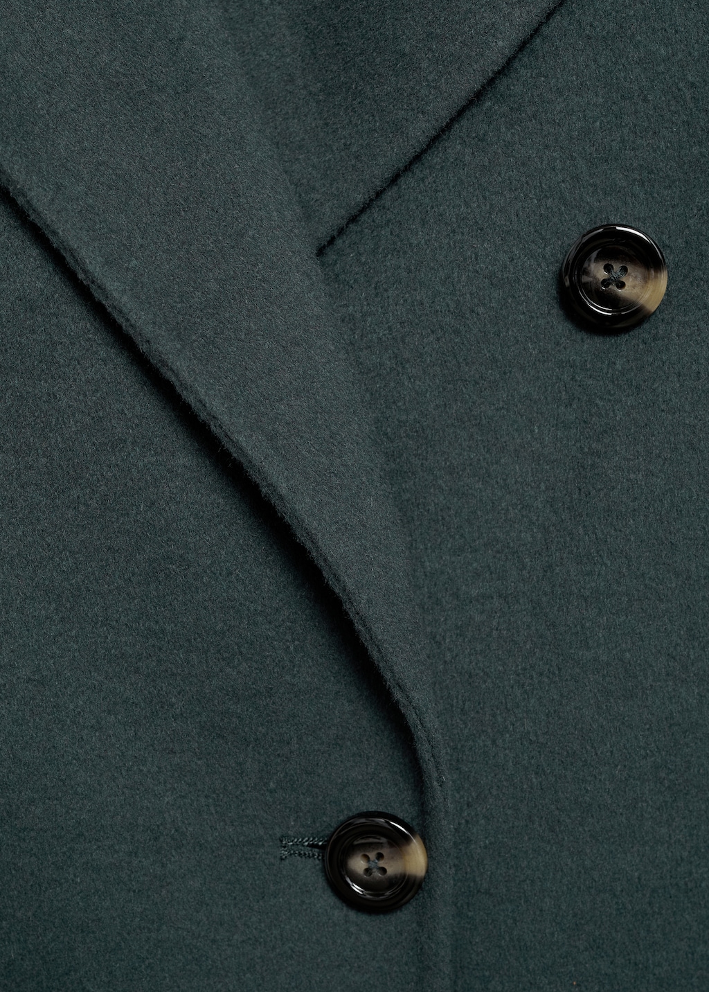 Thumbnail of Handmade oversized wool coat - Petrol Blue