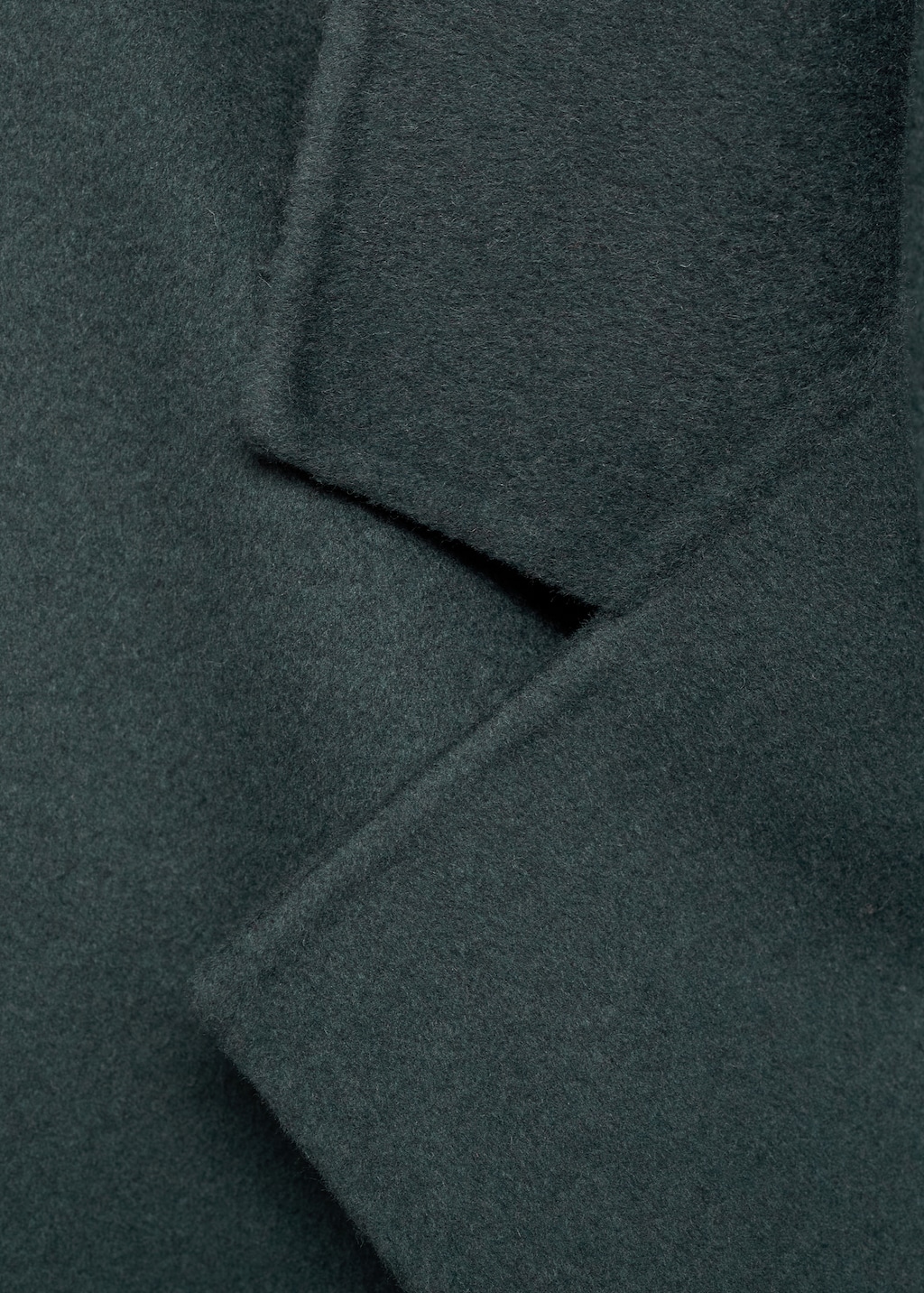 Thumbnail of Handmade oversized wool coat - Petrol Blue