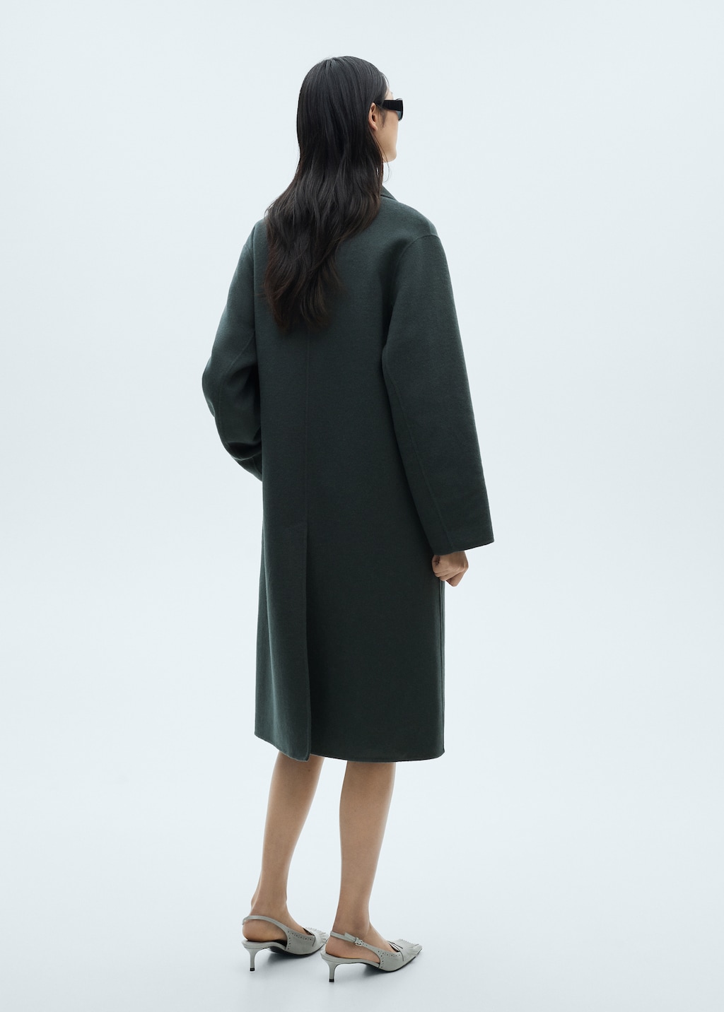 Handmade oversized wool coat - Women | MANGO USA Handmade oversized wool coat - Women | MANGO USA