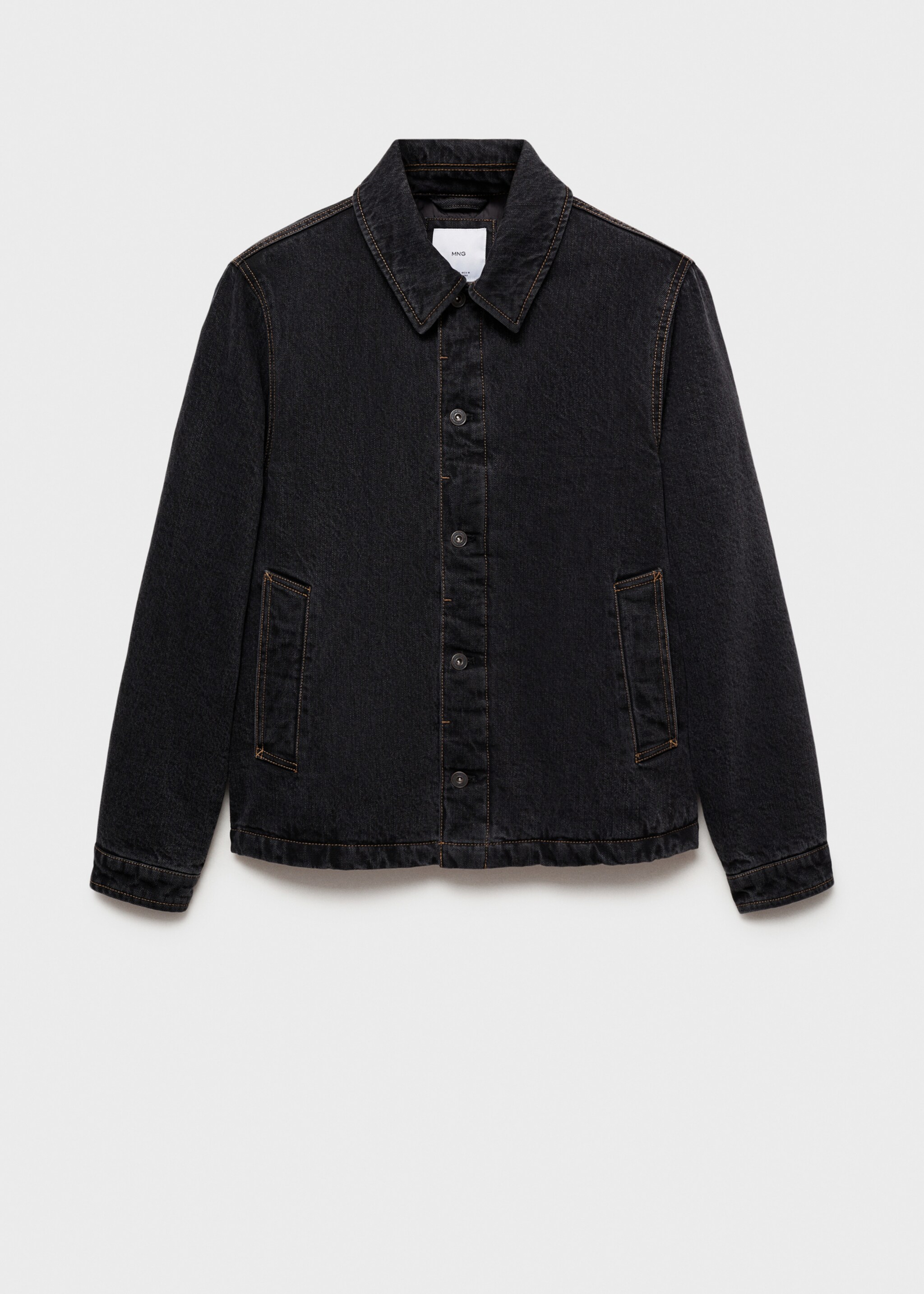Dark-wash denim jacket - Article without model