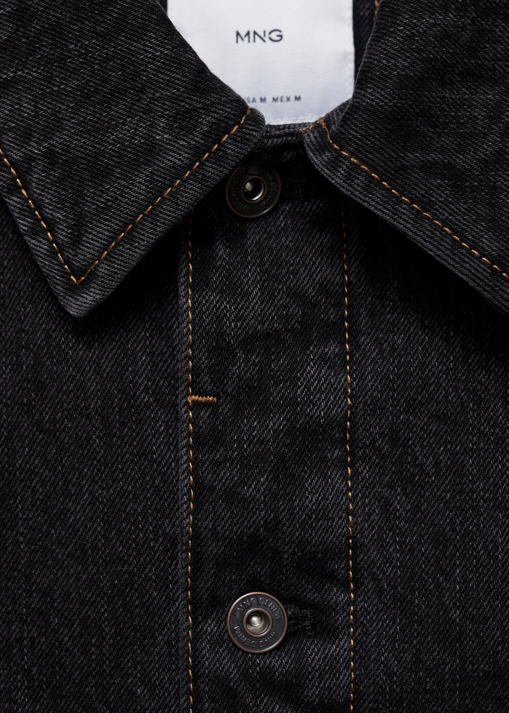 Dark-wash denim jacket - Details of the article 8